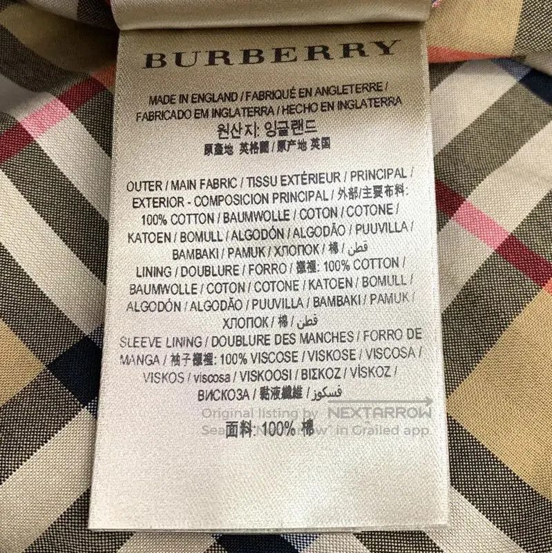 Burberry Burberry Dark Gray Cotton Women’s Trench Coat. Size XXS / US 00 / IT 34 - 7 Thumbnail