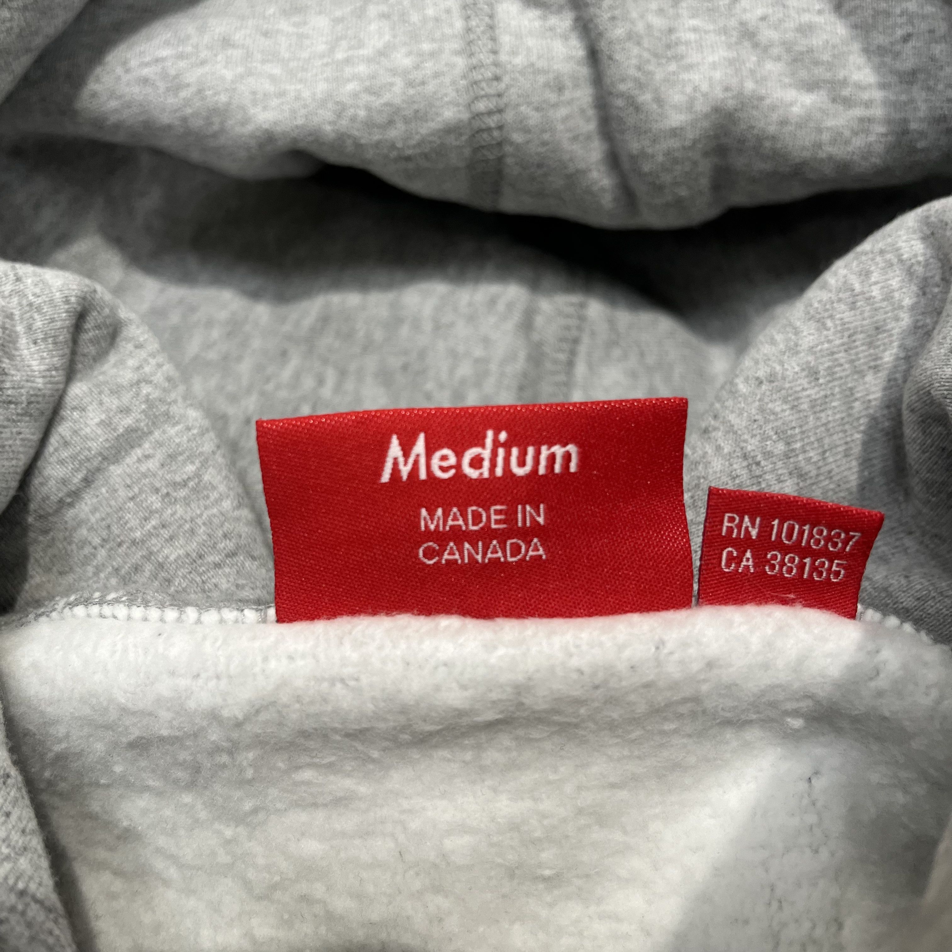 Supreme Supreme Cross Box Logo Hoodie Grey Size US M / EU 48-50 / 2 - 5 Thumbnail