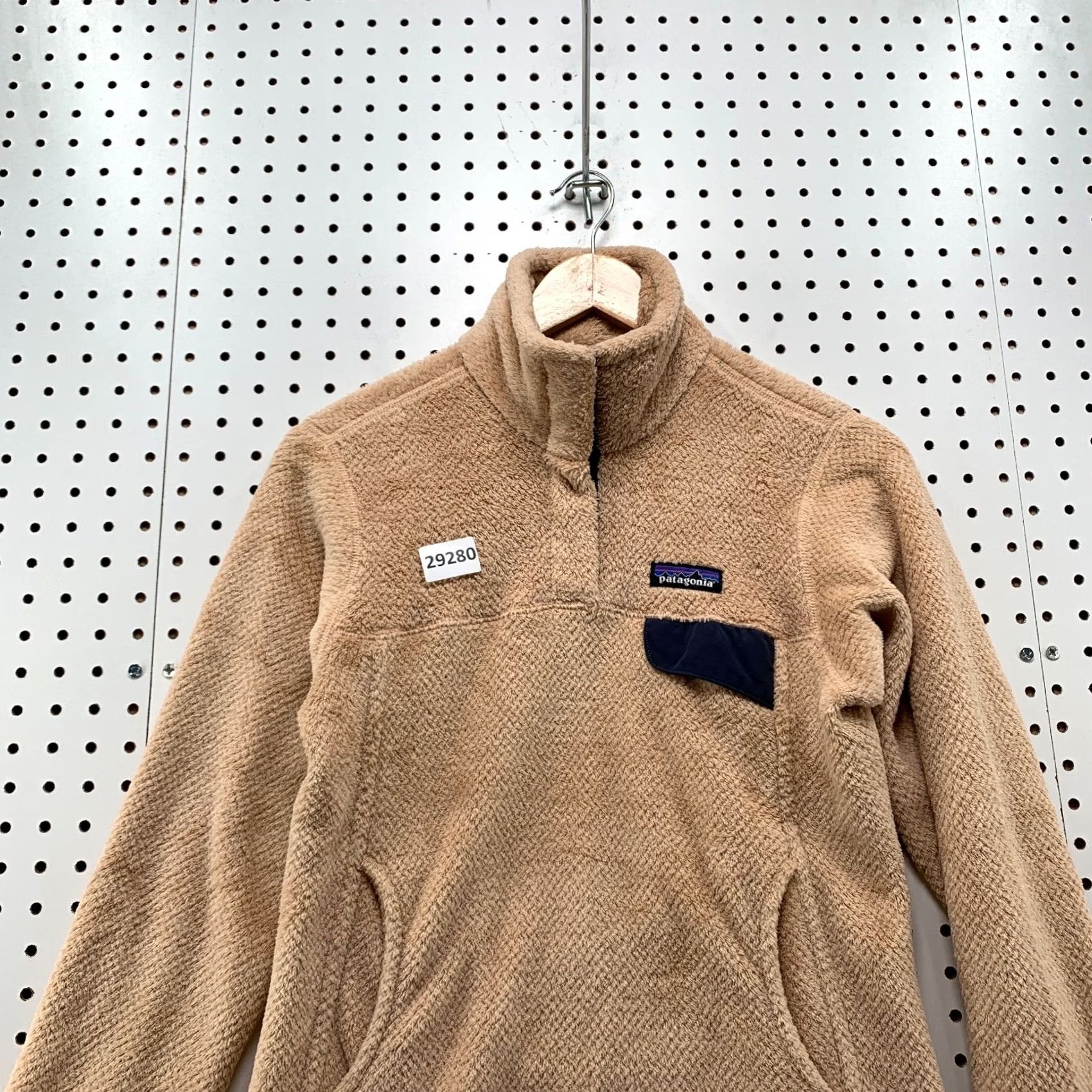 Patagonia Patagonia Re Tool Snap Sherpa Sweater Womens Small Brown Polartec Sherpa 17.5X24 Size S / US 4 / IT 40 - 5 Thumbnail