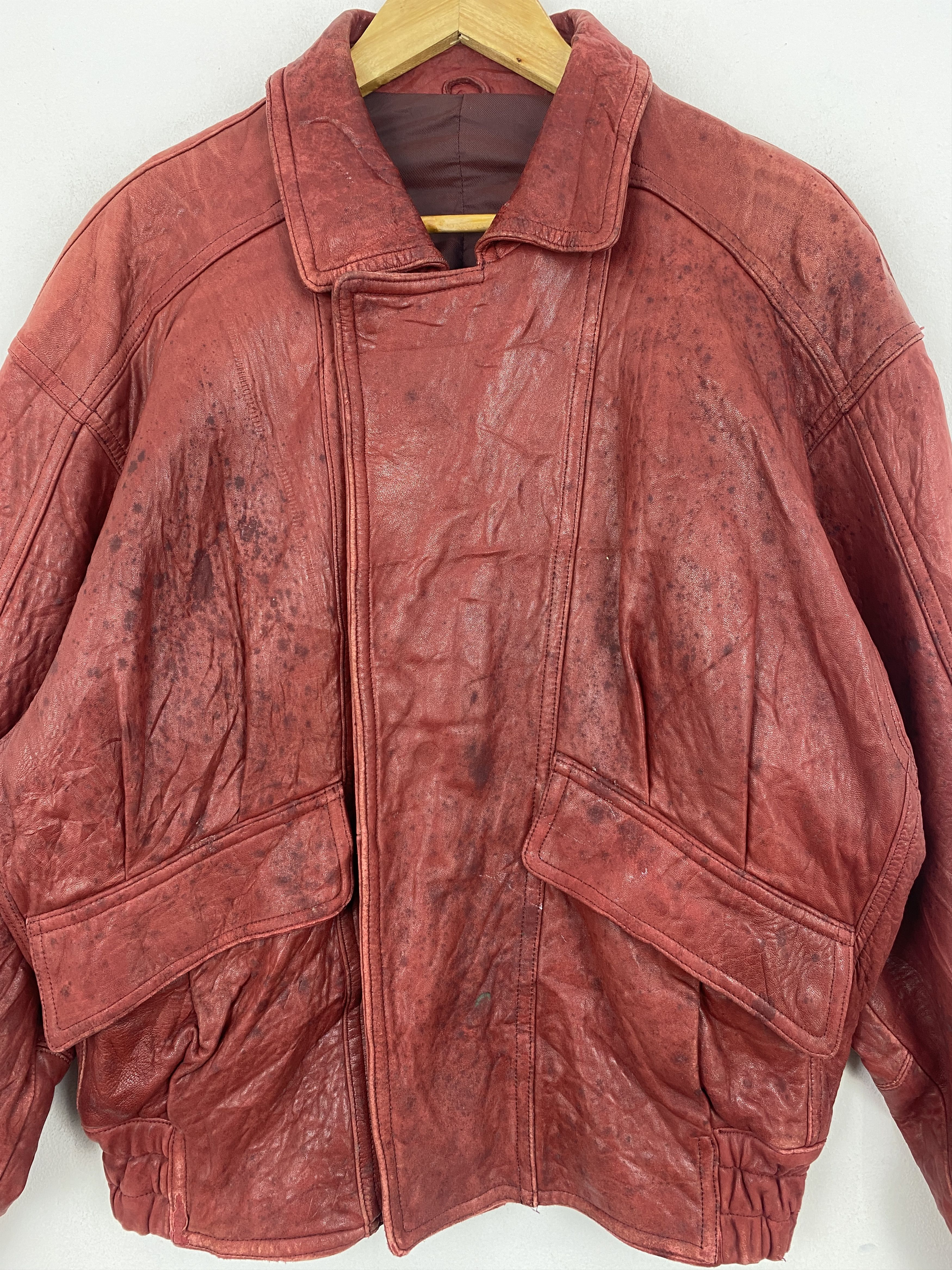 Japanese Brand Vintage Japanese Brand Gicoll Japan Leather Jacket JA0081 Size US M / EU 48-50 / 2 - 8 Thumbnail