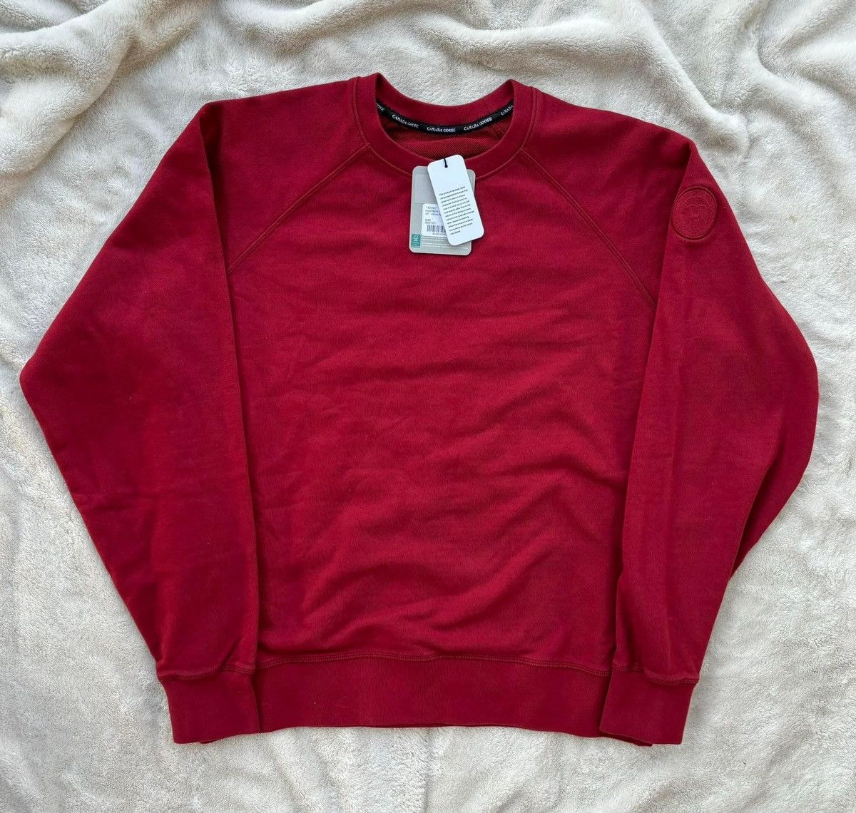 Canada Goose Canada Goose Huron Inferno Red / Burgundy Crewneck Size US S / EU 44-46 / 1 - 1 Preview