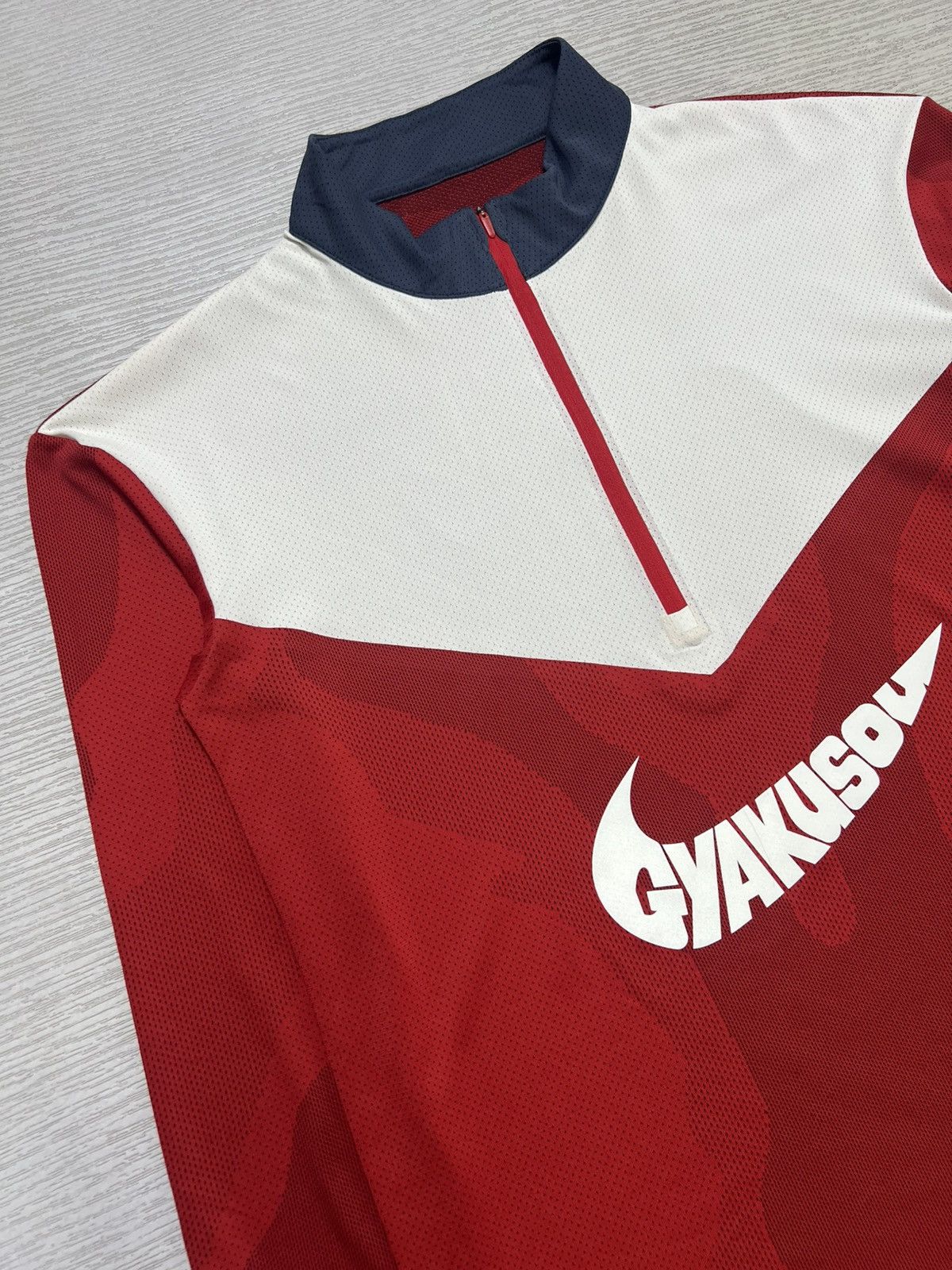 Nike × Undercover Nike - Undercover Gyakusou - NRG Half Zip Long-Sleeve Top Size US S / EU 44-46 / 1 - 6 Thumbnail