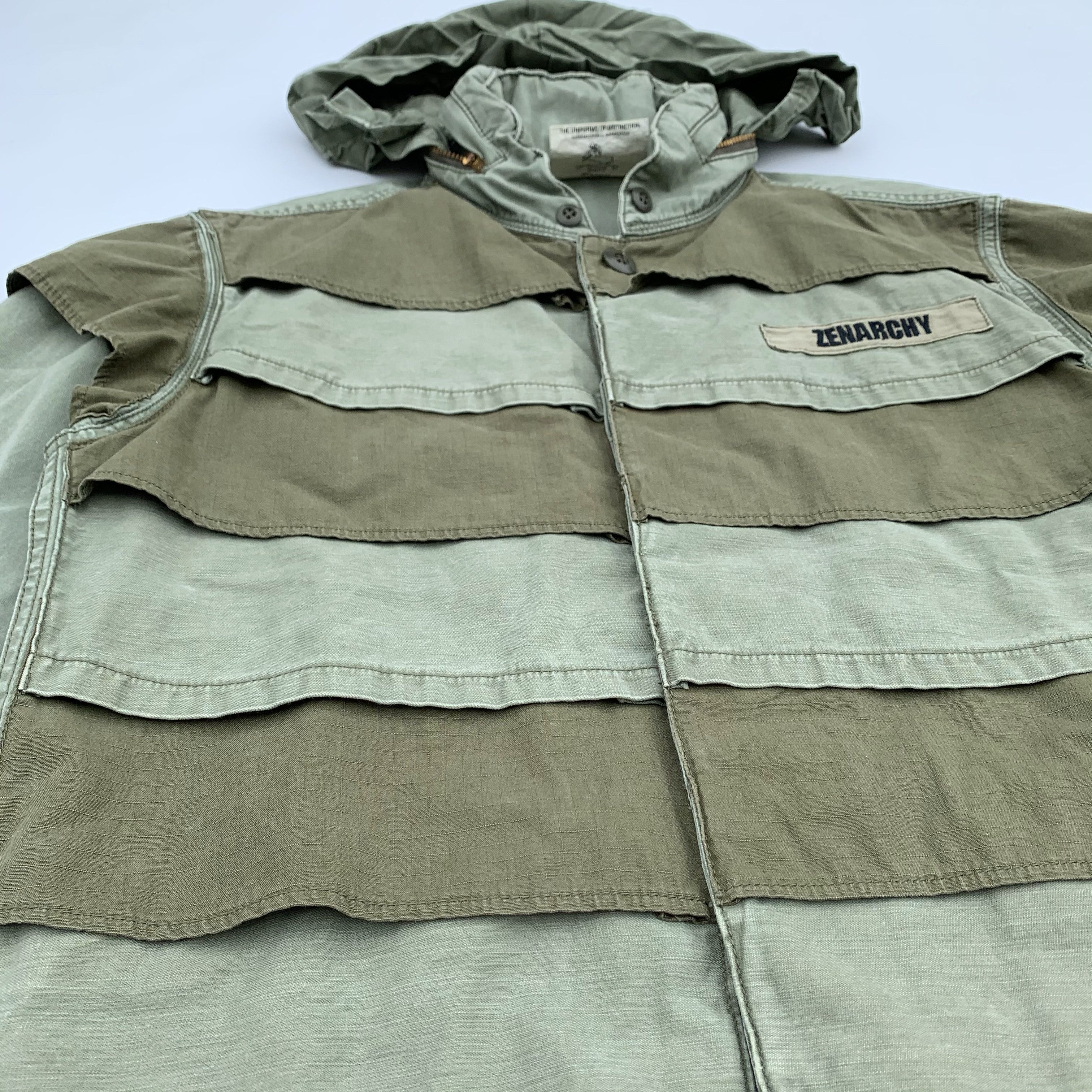 Sasquatchfabrix 2011 "Zenarchy" Army Jacket Size US M / EU 48-50 / 2 - 6 Thumbnail