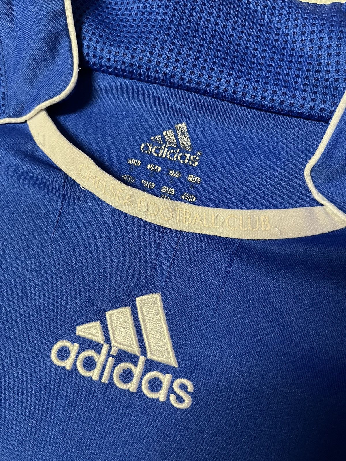 Chelsea Soccer CHELSEA 2006 2008 HOME FOOTBALL SHIRT SOCCER JERSEY ADIDAS Size US L / EU 52-54 / 3 - 5 Thumbnail