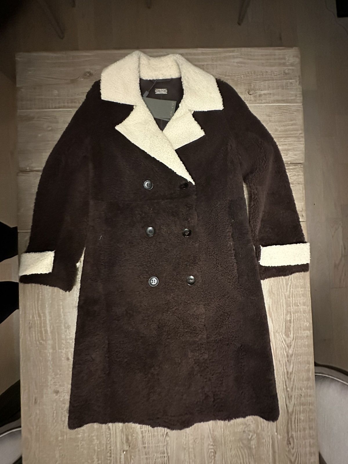 Other Anne Vest Saint Dior Merino Shearling Coat - Size 38 NWT Size S / US 4 / IT 40 - 1 Thumbnail