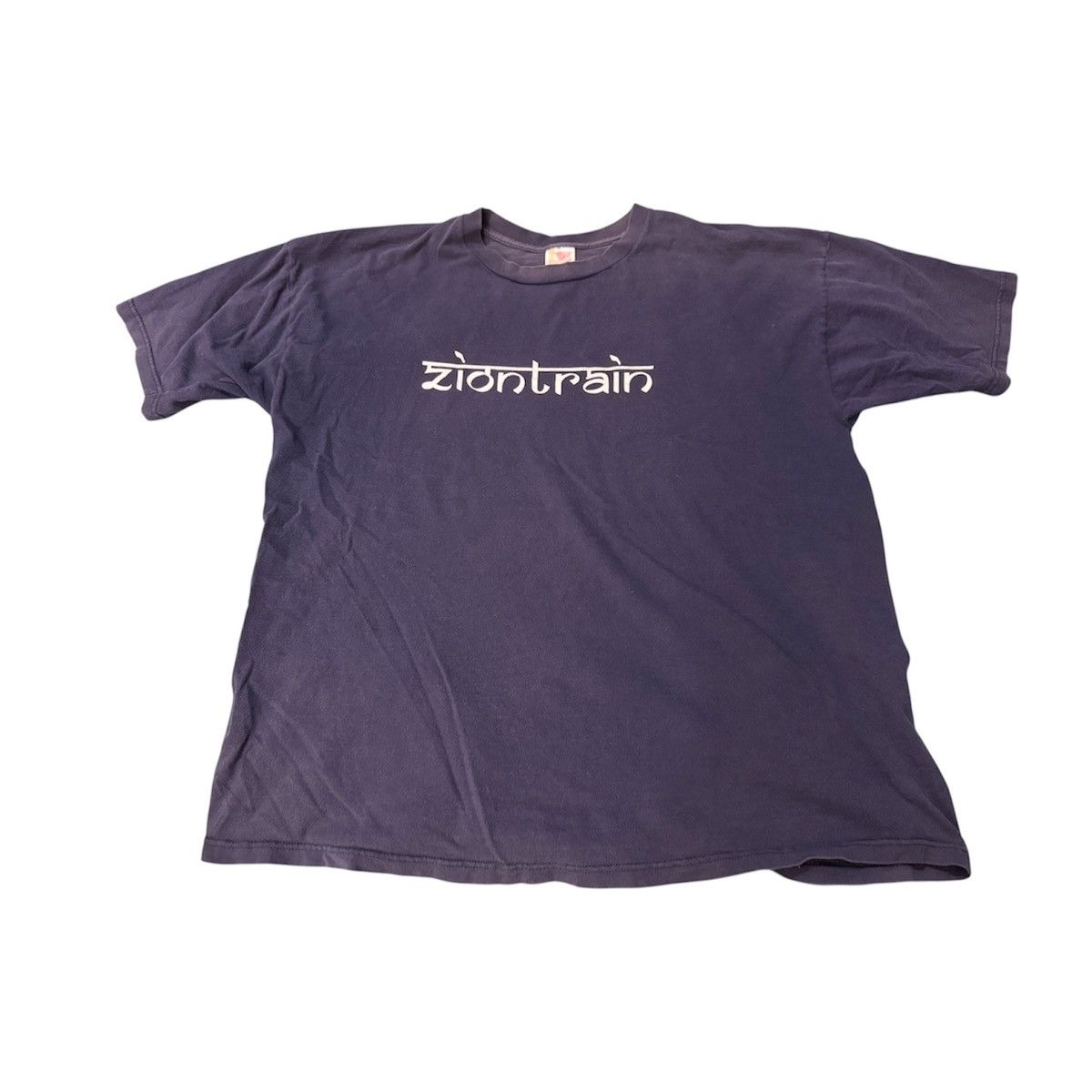 Vintage Vintage 90s Zion Train Shirt Reggaeton Size US XXL / EU 58 / 5 - 1 Thumbnail