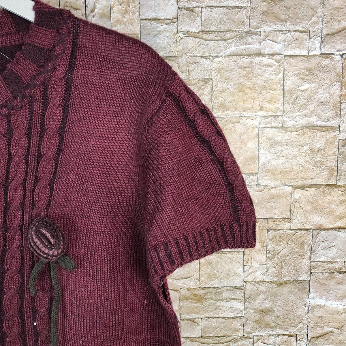 Homespun Knitwear × Japanese Brand Pol Poq Purple Knitwear #A1190 Size M / US 6-8 / IT 42-44 - 8 Thumbnail