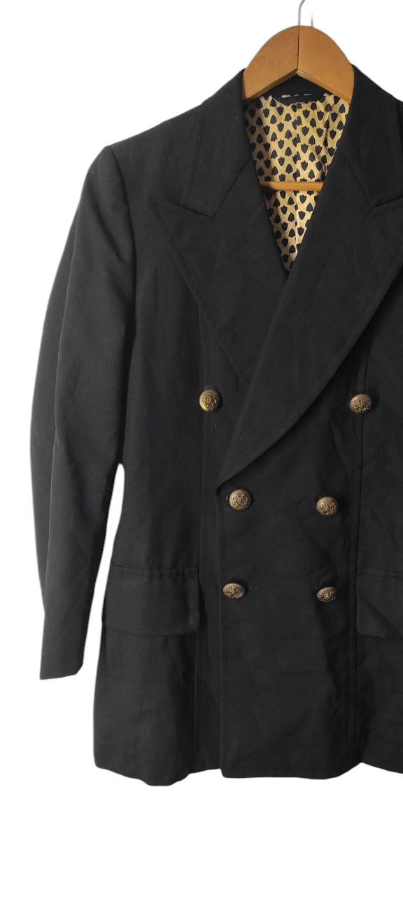 Hardy Amies HARDY AMIES LONDON DOUBLE BREASTED BLAZER COAT JACKET Size US S / EU 44-46 / 1 - 3 Thumbnail