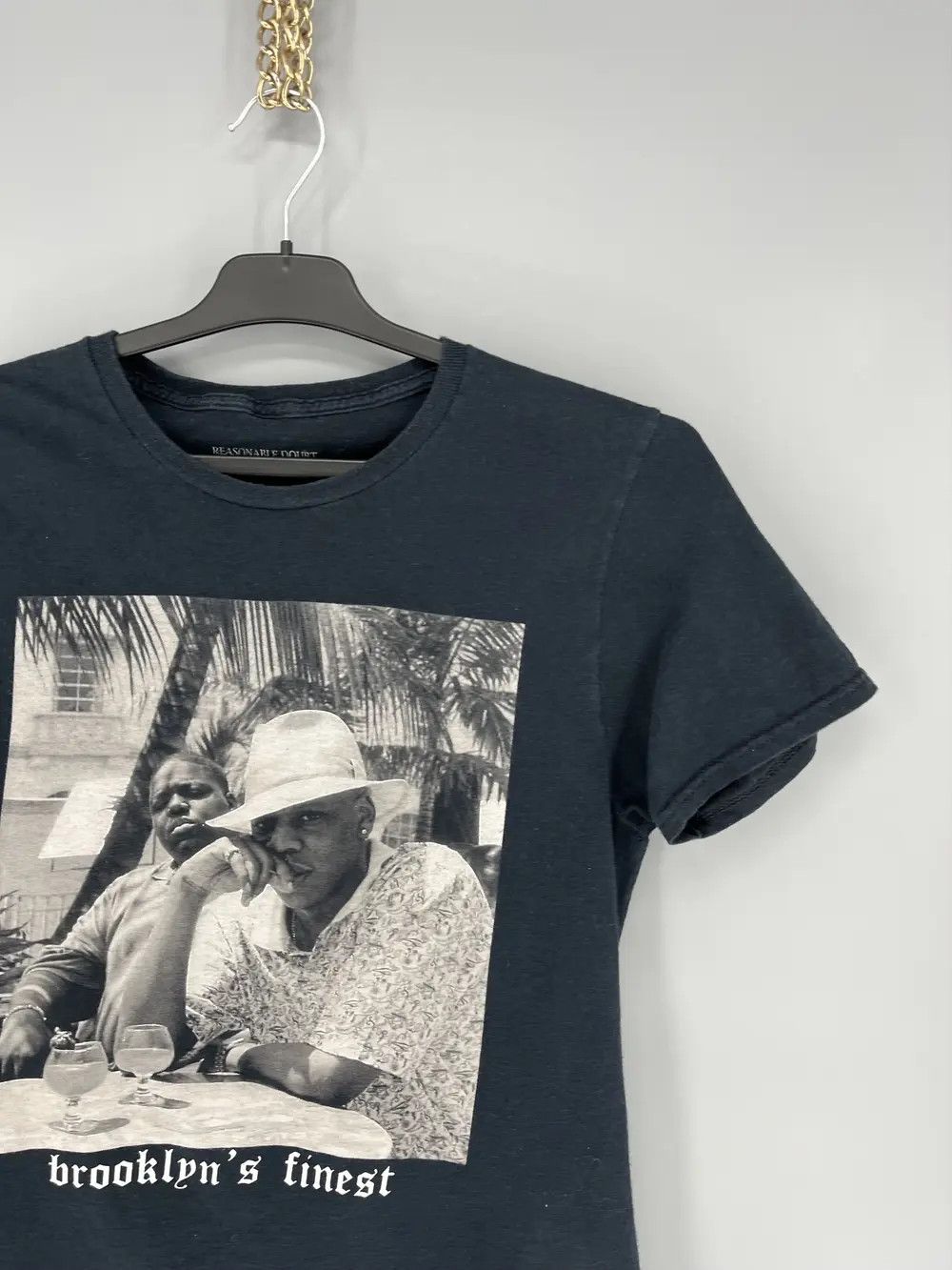 Band Tees × Vintage Vintage Jay-Z Notorious Big B.I.G Biggie Reasonable Doubt Size US S / EU 44-46 / 1 - 5 Thumbnail