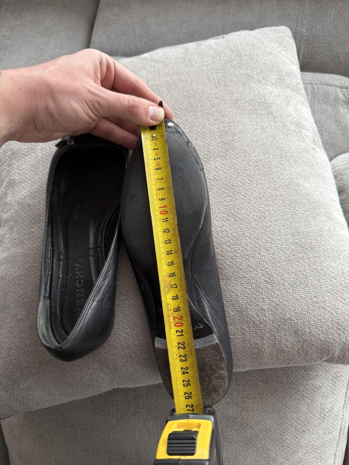 Givenchy Rare Givenchy Paris Black Leather Flat Ballet Shoes Sz 39,5 Size US 9.5 / IT 39.5 - 16 Thumbnail