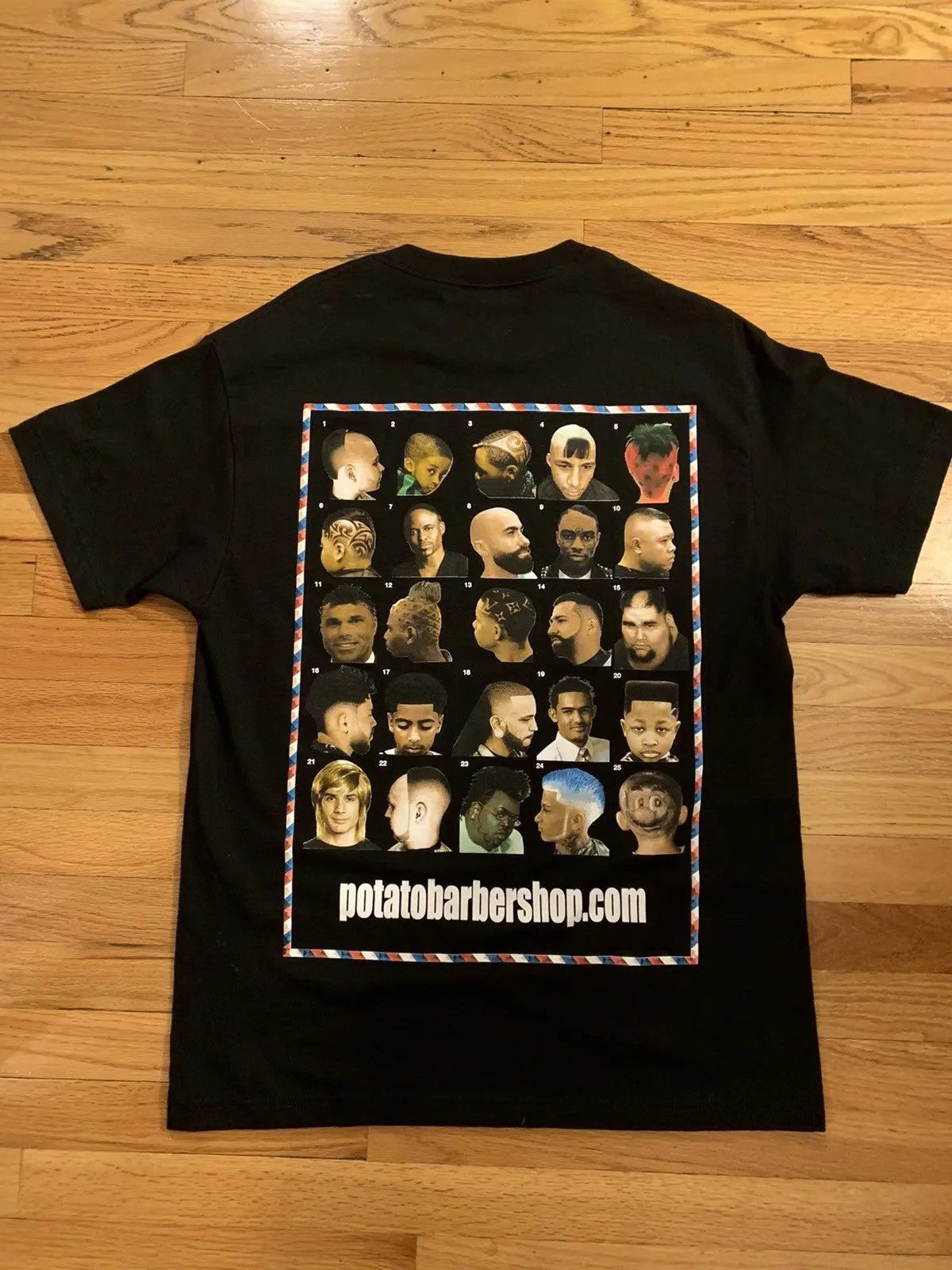 Imran Potato Imran Potato Barbershop Tee Black Size US L / EU 52-54 / 3 - 2 Thumbnail