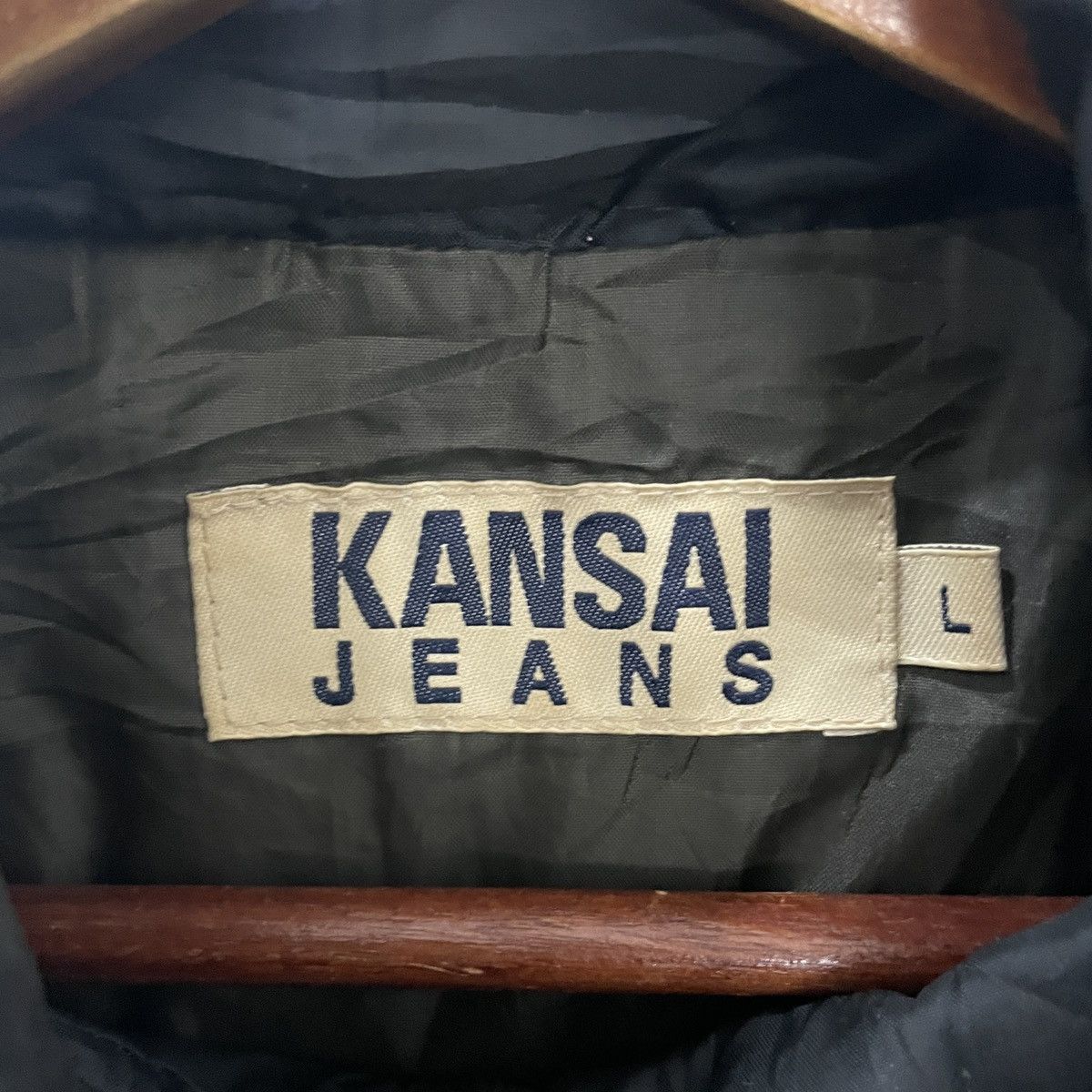 Kansai Yamamoto Vintage Kansai Jeans By Kansai Yamamoto PufferJacket Size US L / EU 52-54 / 3 - 5 Thumbnail