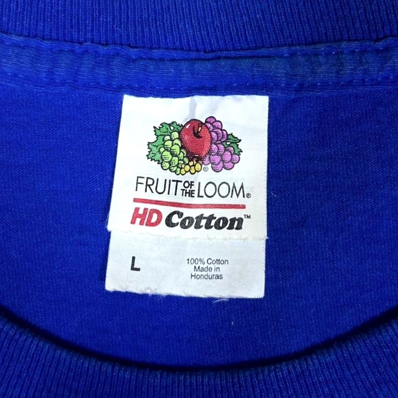 Fruit Of The Loom Jarvis Christian College "Baseball" College Sports Graphic Blue T-Shirt Large Size US L / EU 52-54 / 3 - 2 Thumbnail