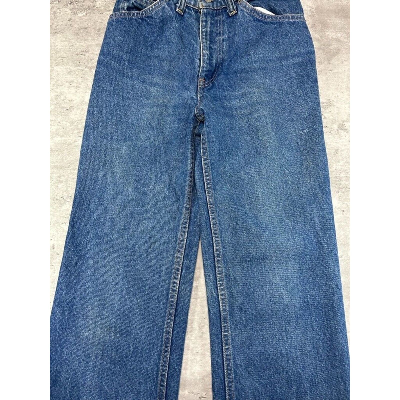 Levi's Vintage 80s/90s Levis Orange Tab Dark Wash Denim Pants Sz 25 Size US 26 / EU 42 - 5 Thumbnail