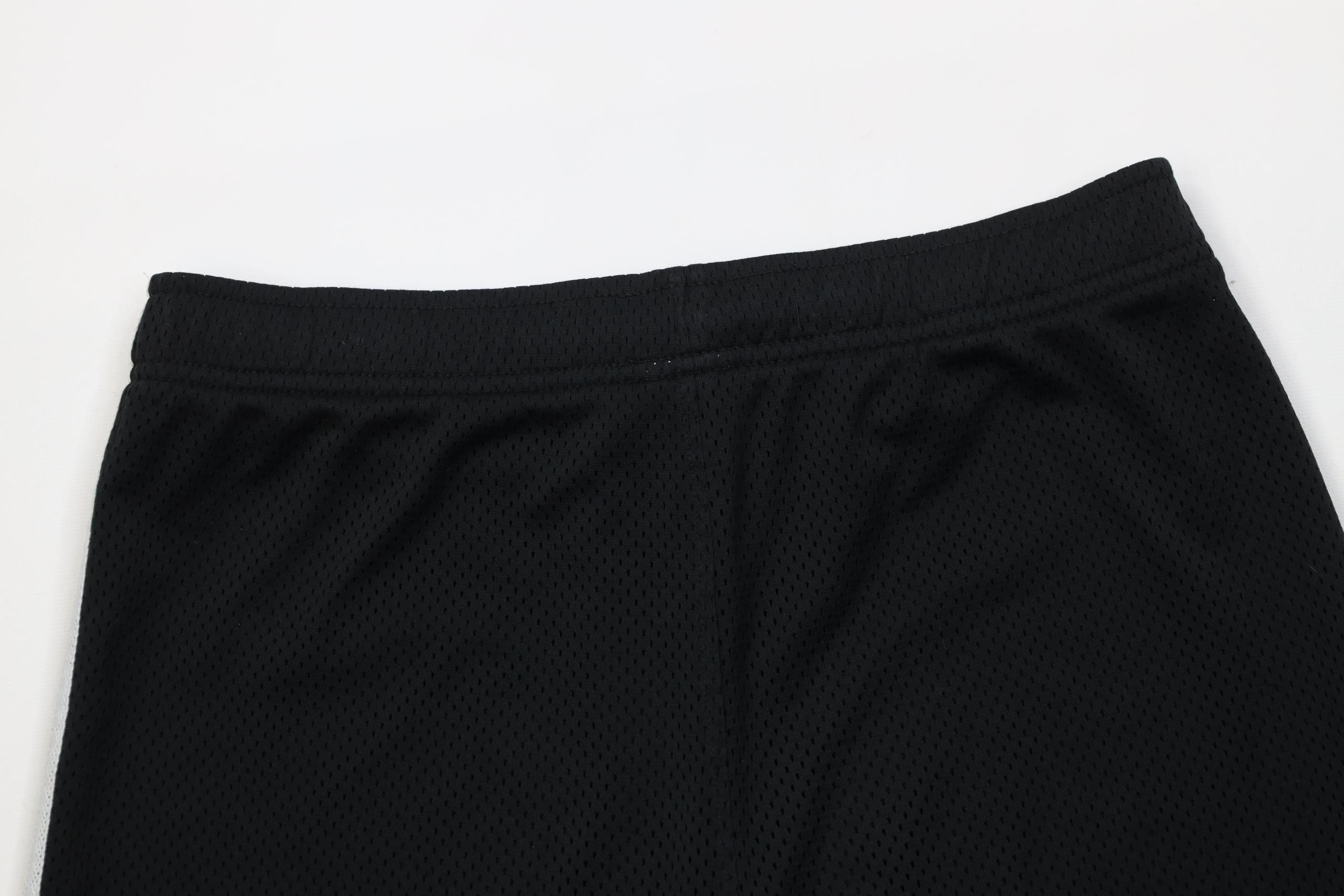 Nike Vintage Y2K Nike Scott Mini Swoosh Striped Mesh Shorts Black Size US 34 / EU 50 - 8 Thumbnail