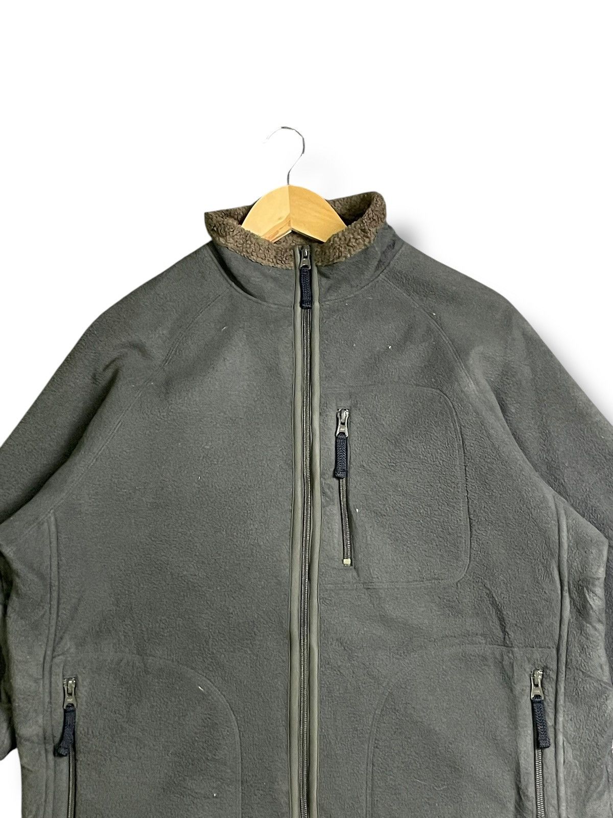 Japanese Brand × Uniqlo × Vintage Uniqlo Fleece Full-Zip Jacket (39) Size US L / EU 52-54 / 3 - 4 Thumbnail