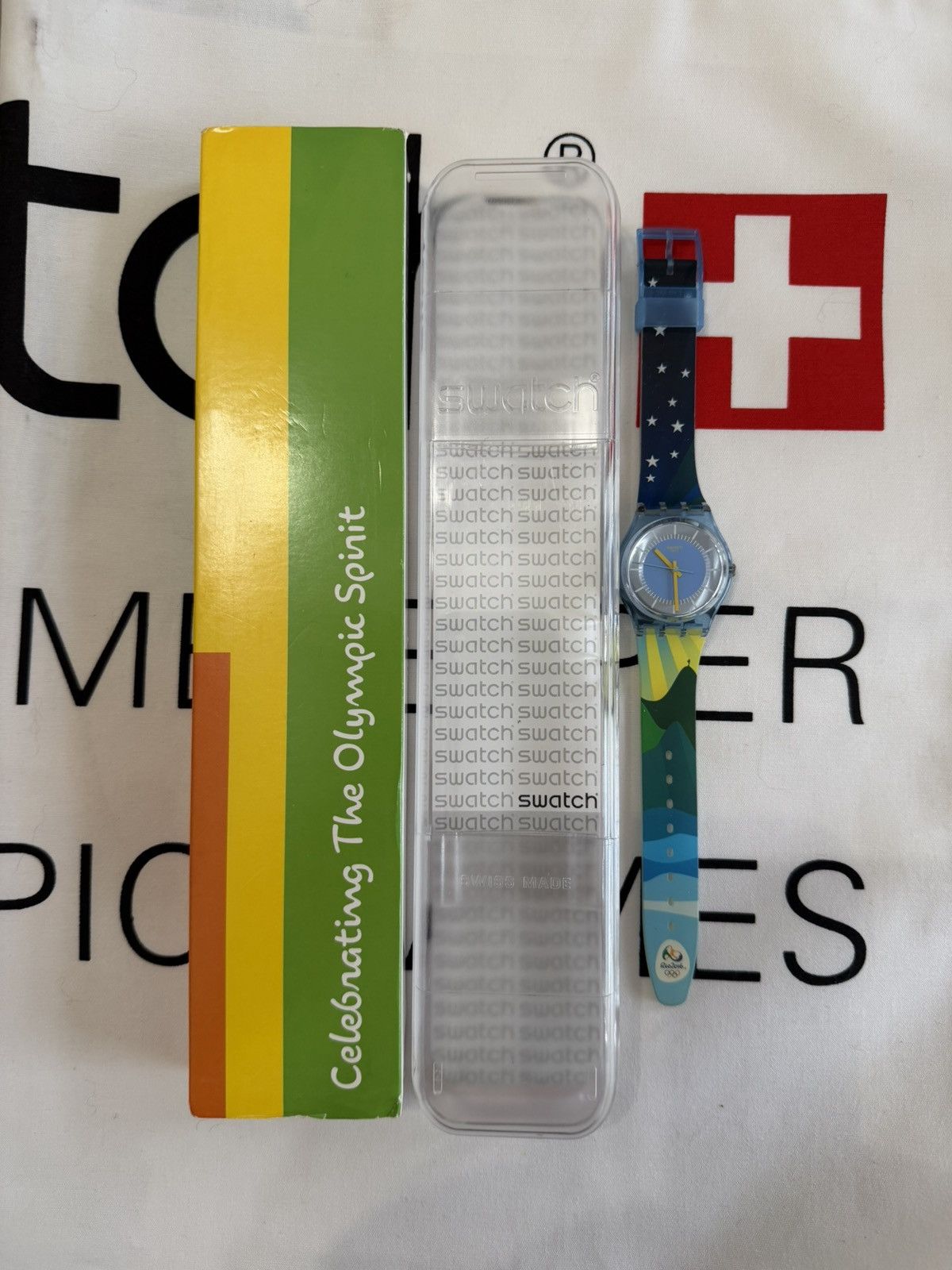 Swatch Swatch Gent Cartolina (GS147) watch Size ONE SIZE - 11 Thumbnail