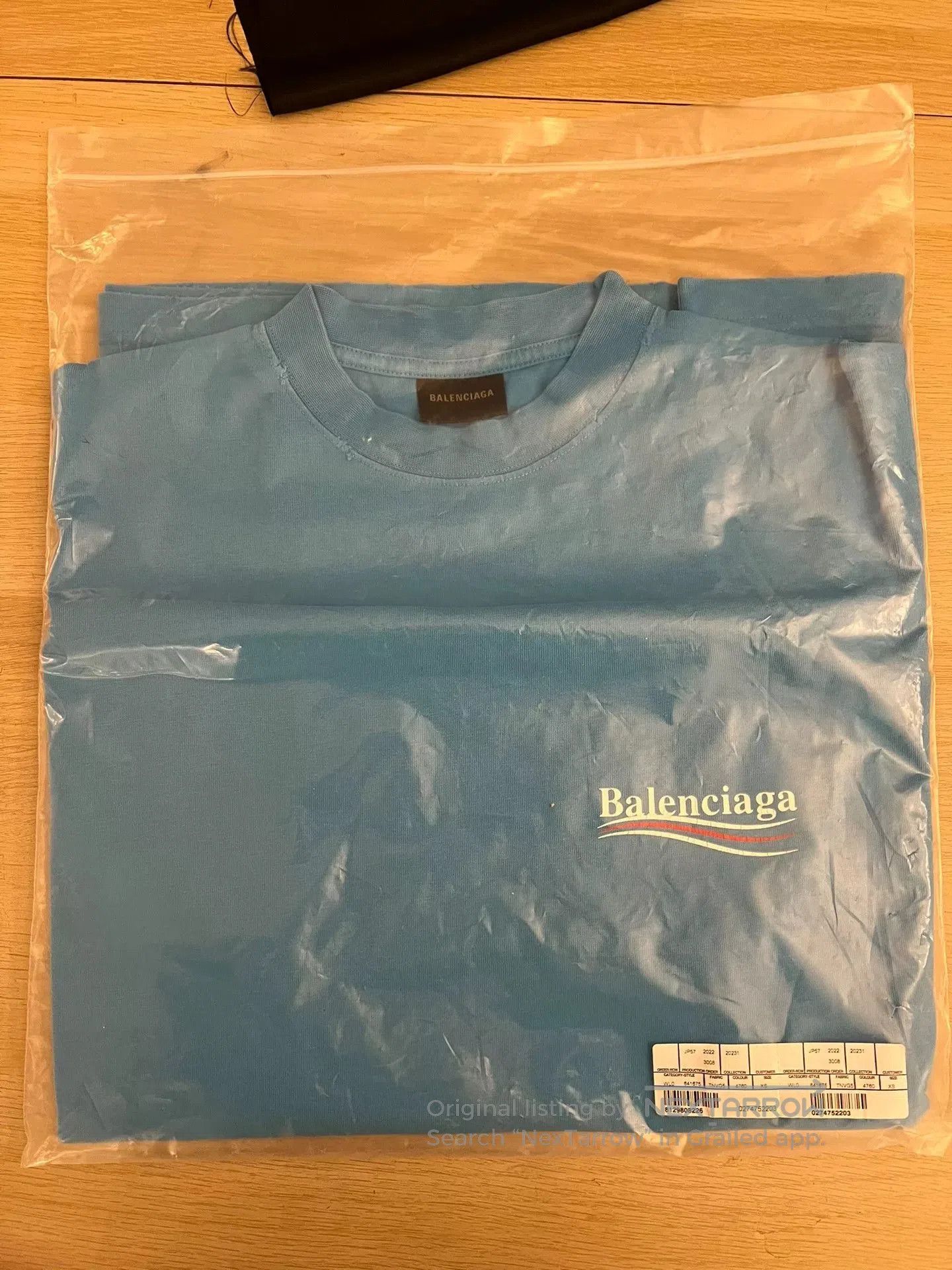 Balenciaga balenciaga distressed short sleeve t-shirt. Size US XS / EU 42 / 0 - 1 Thumbnail