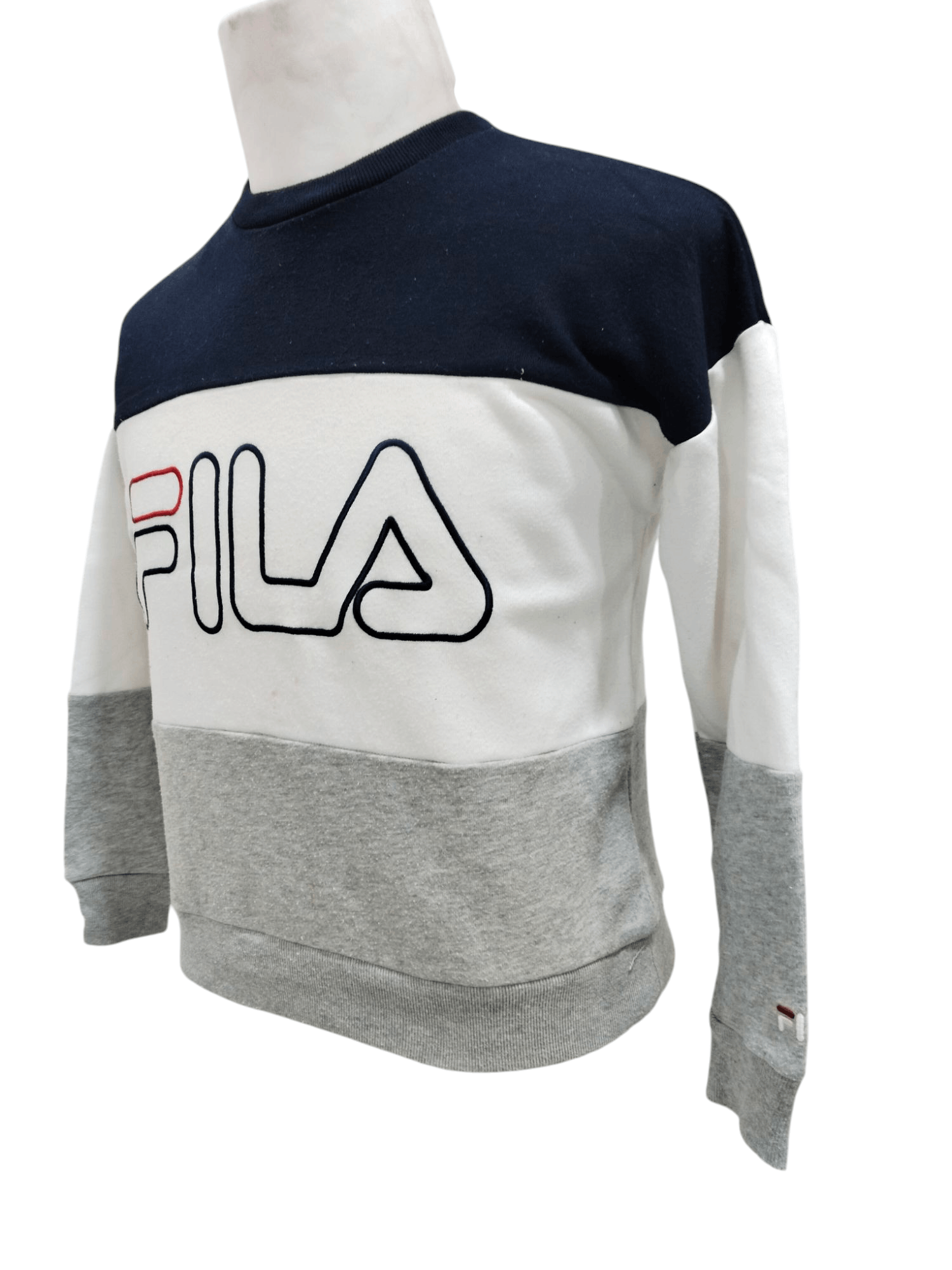 Fila × Japanese Brand Fila Multicolour Big Logo Sweatshirt Size US S / EU 44-46 / 1 - 2 Thumbnail