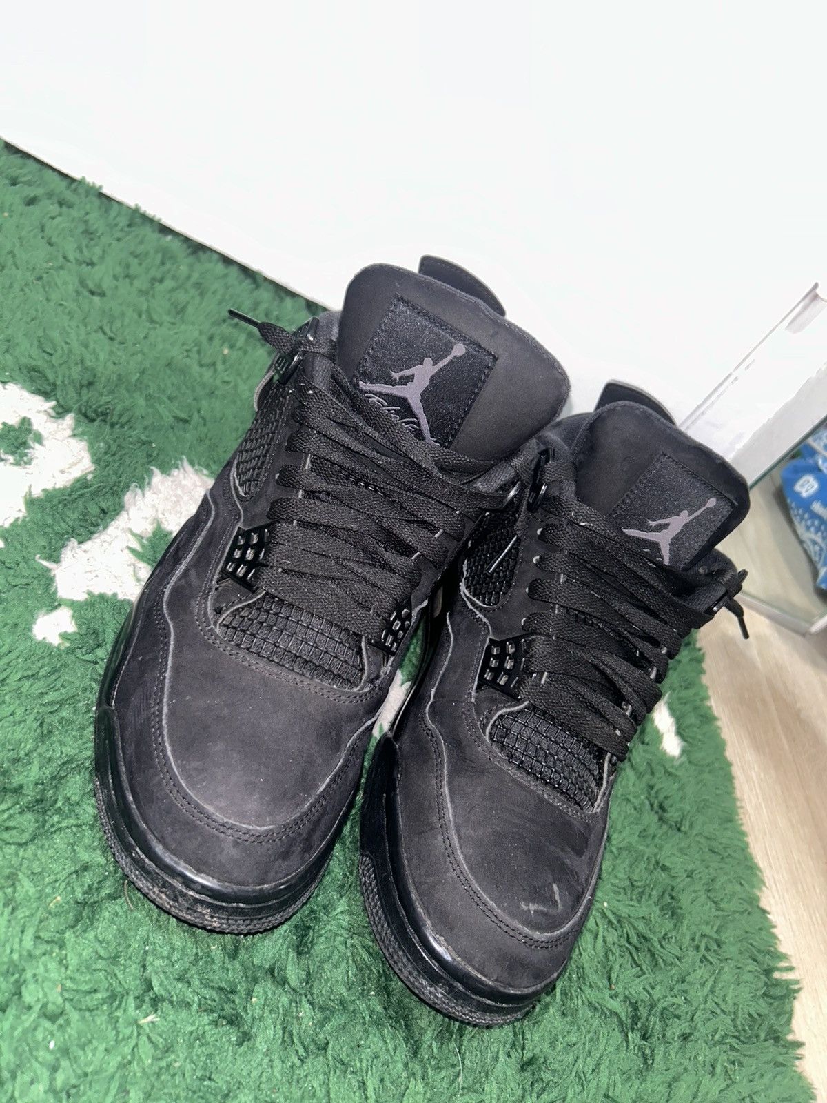 Jordan Brand Jordan 4 black cat size 9.5 Preowned no box Size US 9.5 / EU 42-43 - 7 Thumbnail