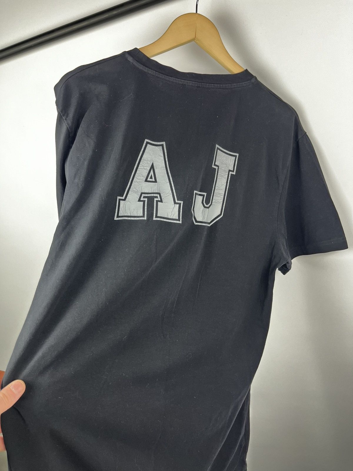 Giorgio Armani Armani jeans t shirt big logo vintage 90s Size US XL / EU 56 / 4 - 10 Thumbnail