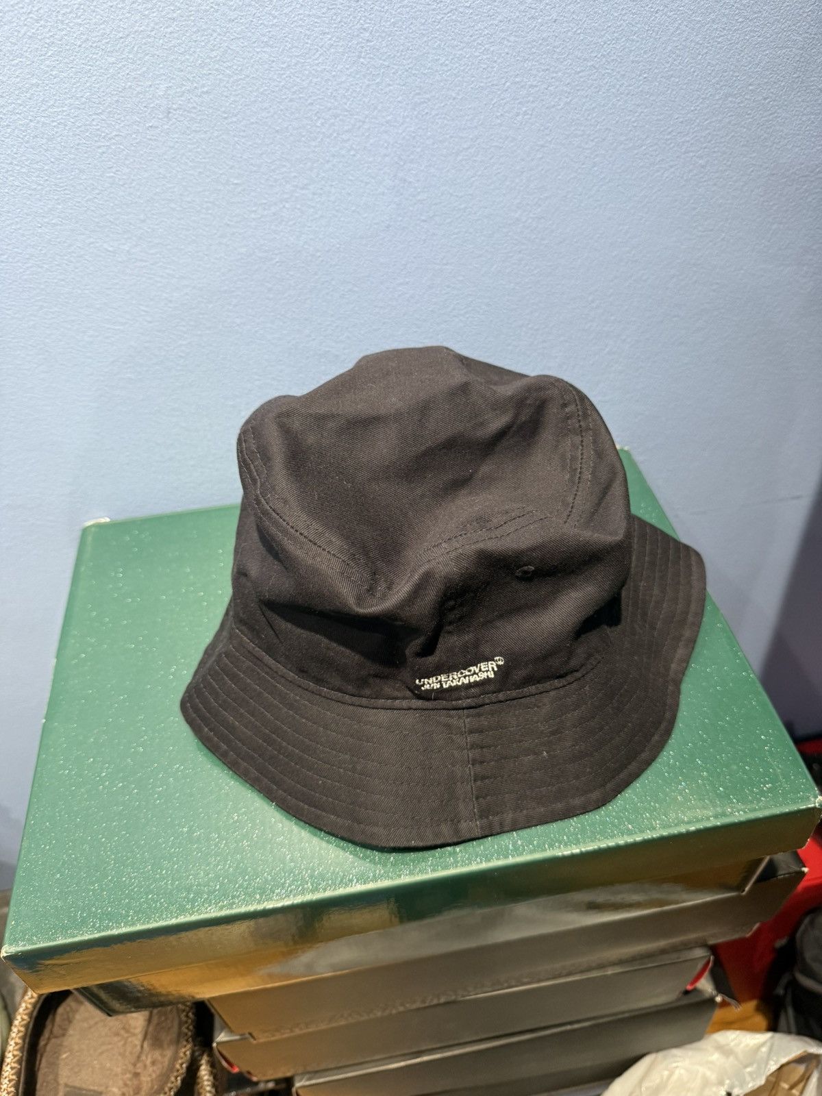New Era × Undercover Navy Undercover X New Era Bucket Hat Size ONE SIZE - 4 Thumbnail