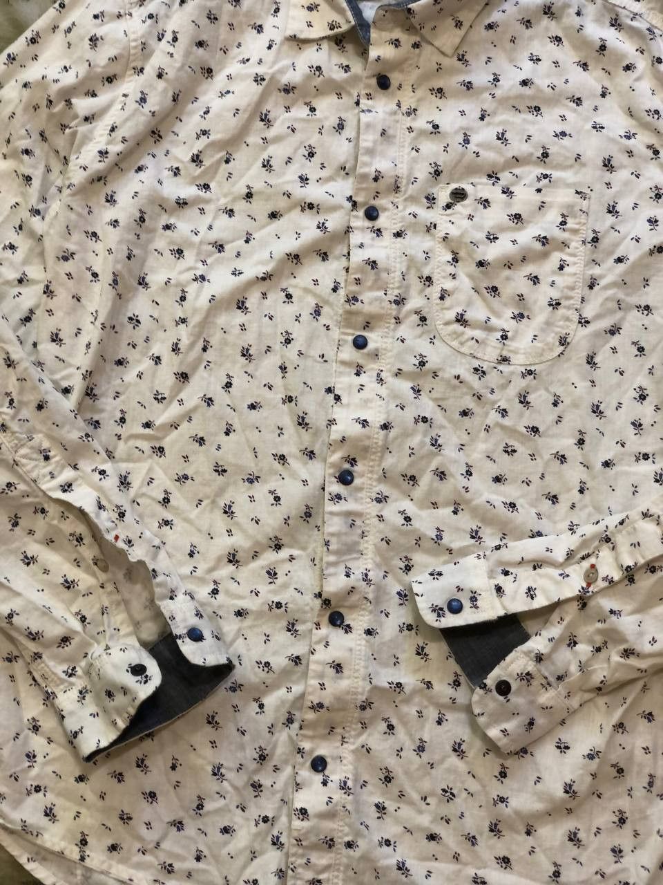 Diesel Diesel Floral All Over Printed Button Shirt Size US L / EU 52-54 / 3 - 8 Thumbnail