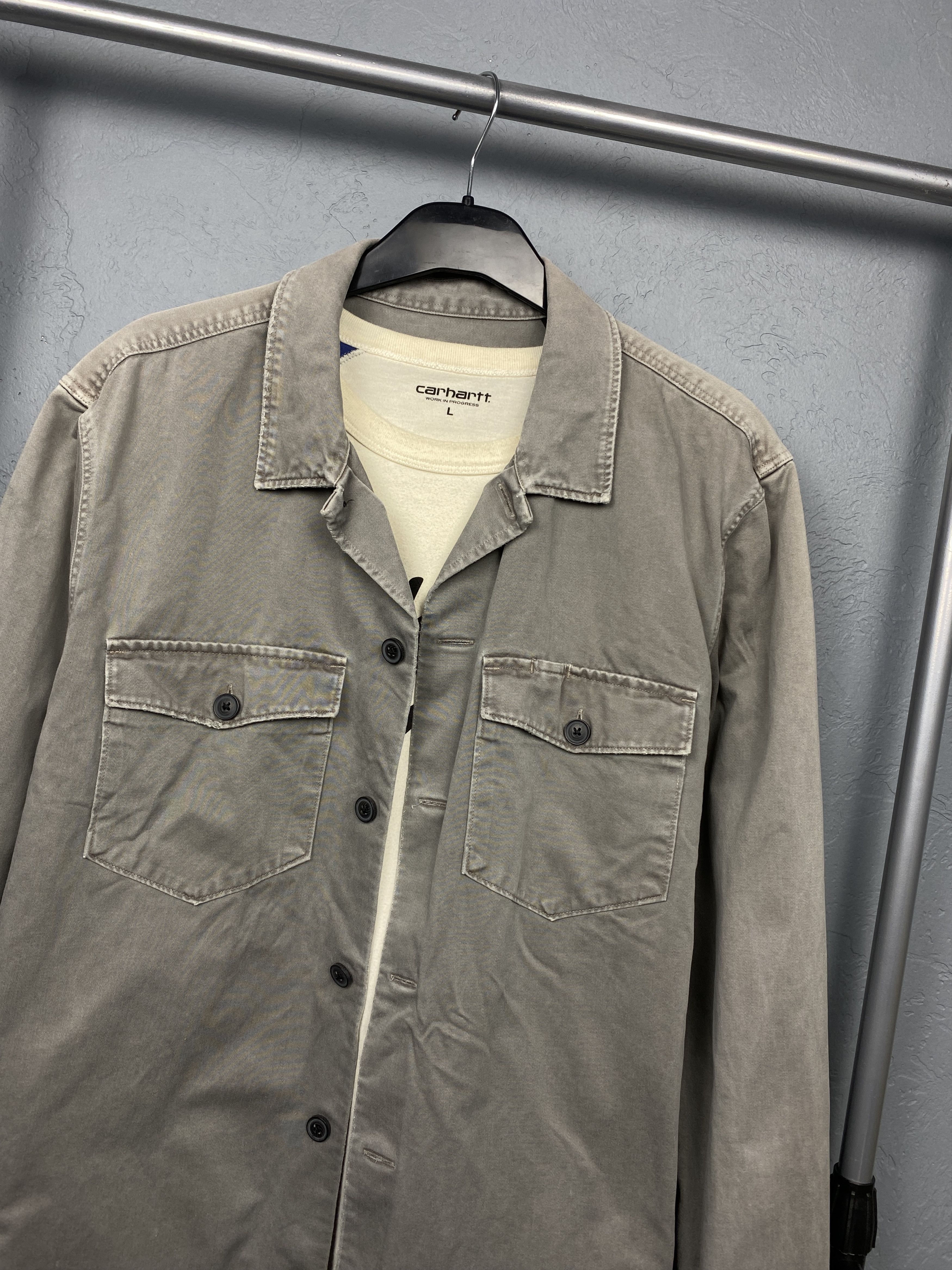 Allsaints × Vintage Allsaints Vintage Mens Firebase Shirt Overshirt Jacket Size US XL / EU 56 / 4 - 2 Thumbnail