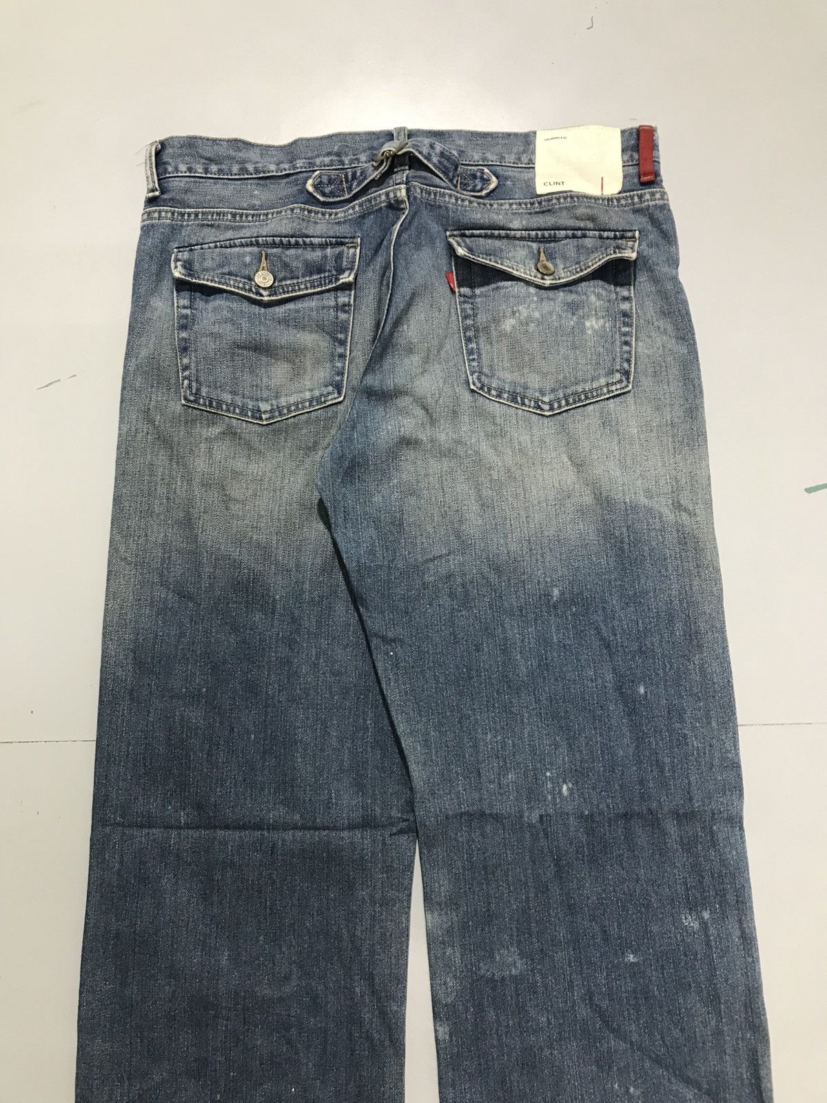 Levi's Vintage Levi’s clint buckle belt denim Size US 36 / EU 52 - 9 Thumbnail