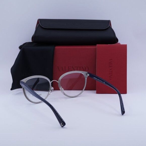 Valentino Valentino VA1004 3010 Blue Eyeglasses 50mm Size ONE SIZE - 8 Thumbnail