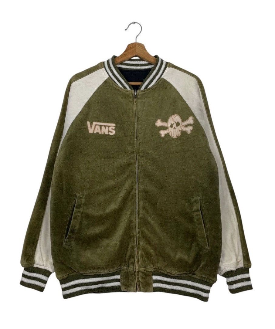 💥Y2K VANS SKATE REVERSIBLE STREETWEAR ZIPPER