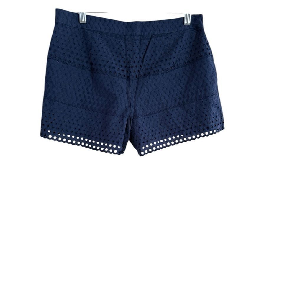 J.Crew J.Crew size 6 blue lace shorts, side pocket side zipper Size 28" / US 6 / IT 42 - 10 Thumbnail