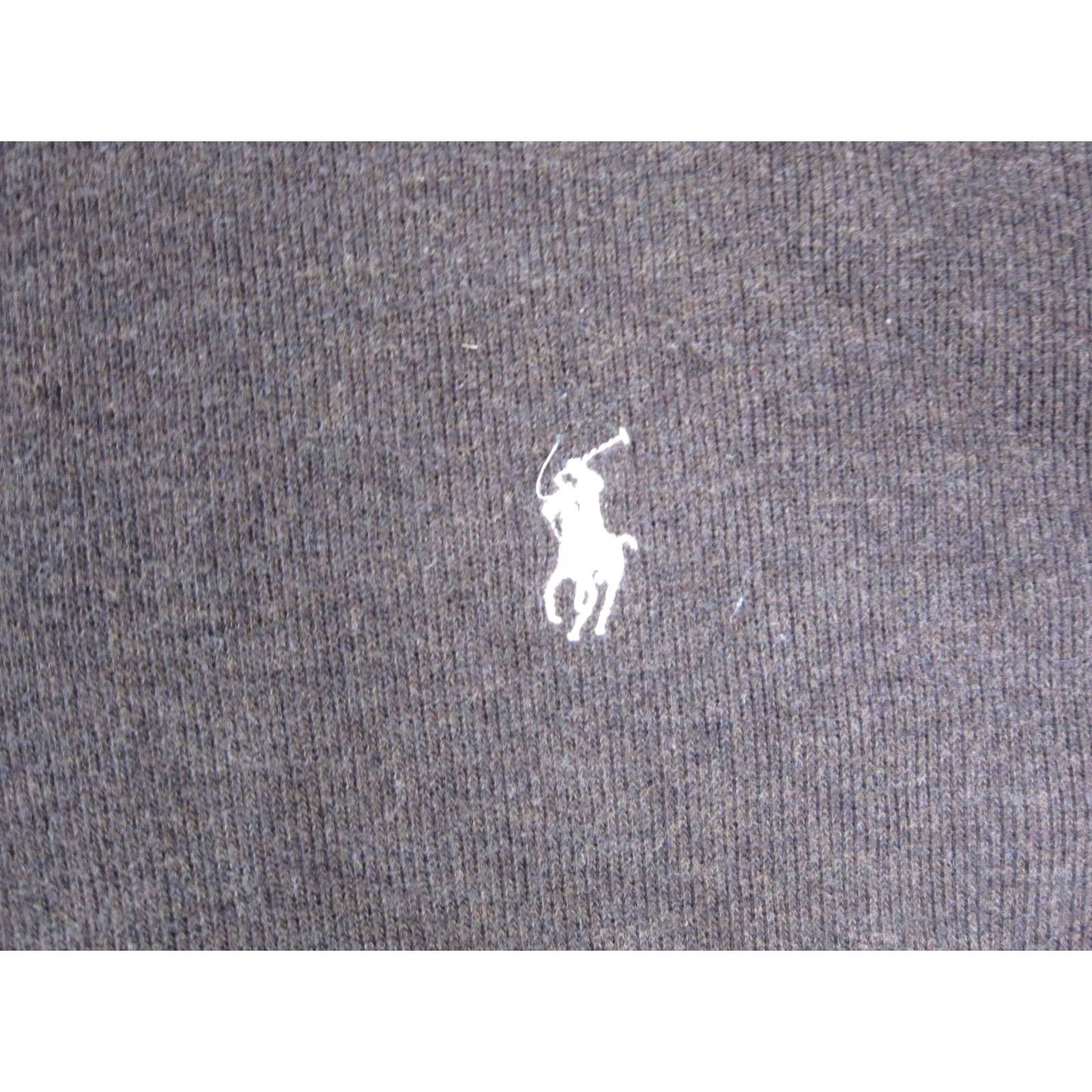 Polo Ralph Lauren Polo Ralph Lauren Sweatshirt Adult 2XLT Brown White Pony 1/4 Zip Mens Size US XXL / EU 58 / 5 - 3 Thumbnail