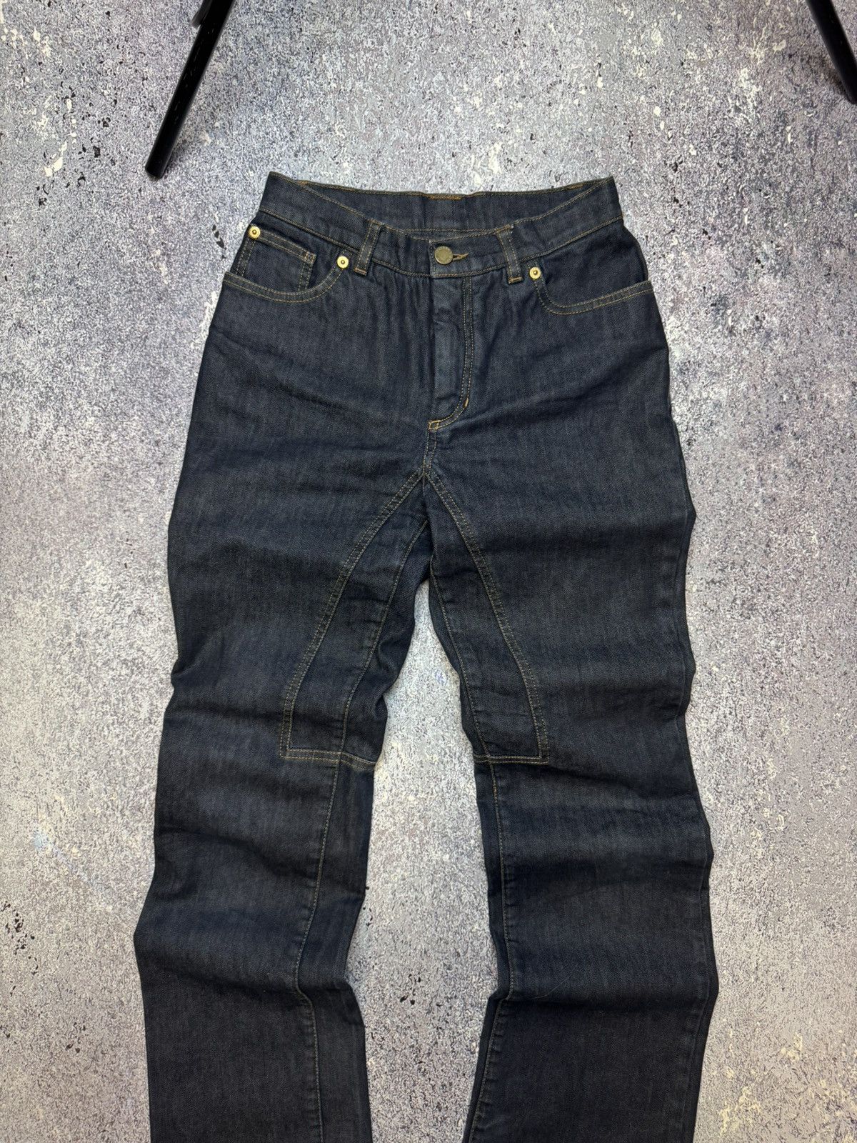 Burberry × Vintage 💥VERY RARE VINTAGE BURBERRY LONDON BIG LOGO JEANS Size 26" / US 2 / IT 38 - 17 Thumbnail
