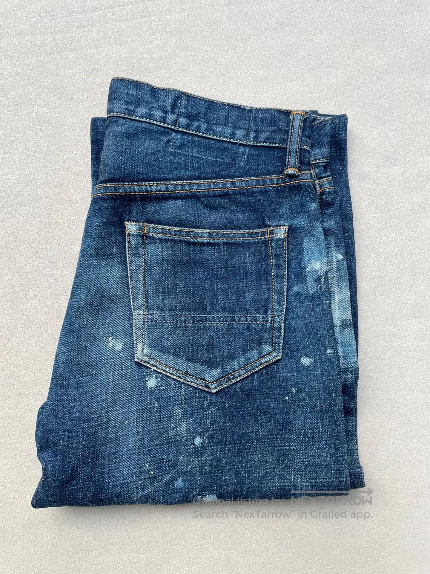 FDMTL FDMTL Splatter Wash Distressed Jeans W30 L30. Size US 30 / EU 46 - 8 Thumbnail