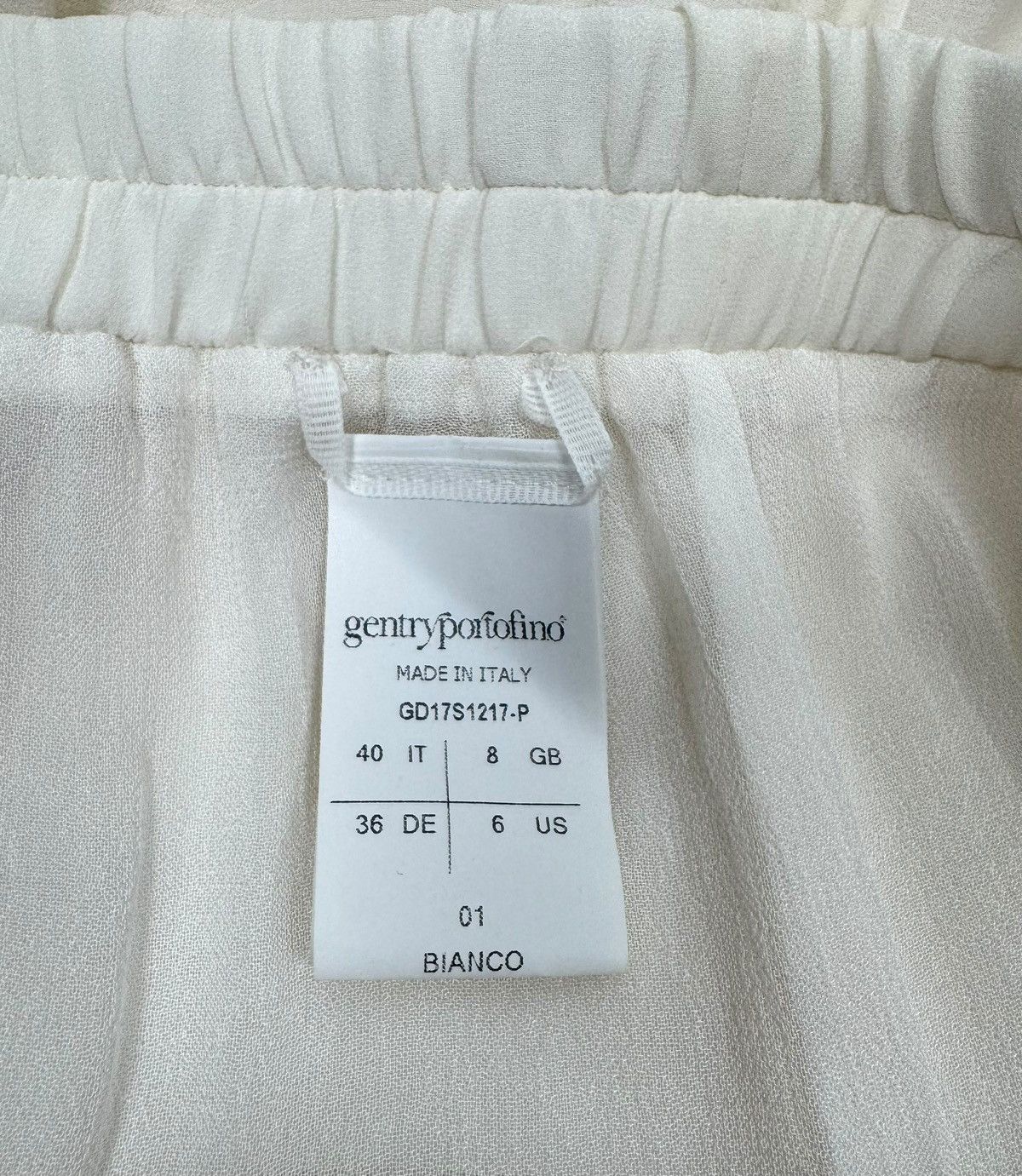Other Gentryportofino Ivory Pants Women size IT40 US6 Size 27" / US 4 / IT 40 - 9 Thumbnail