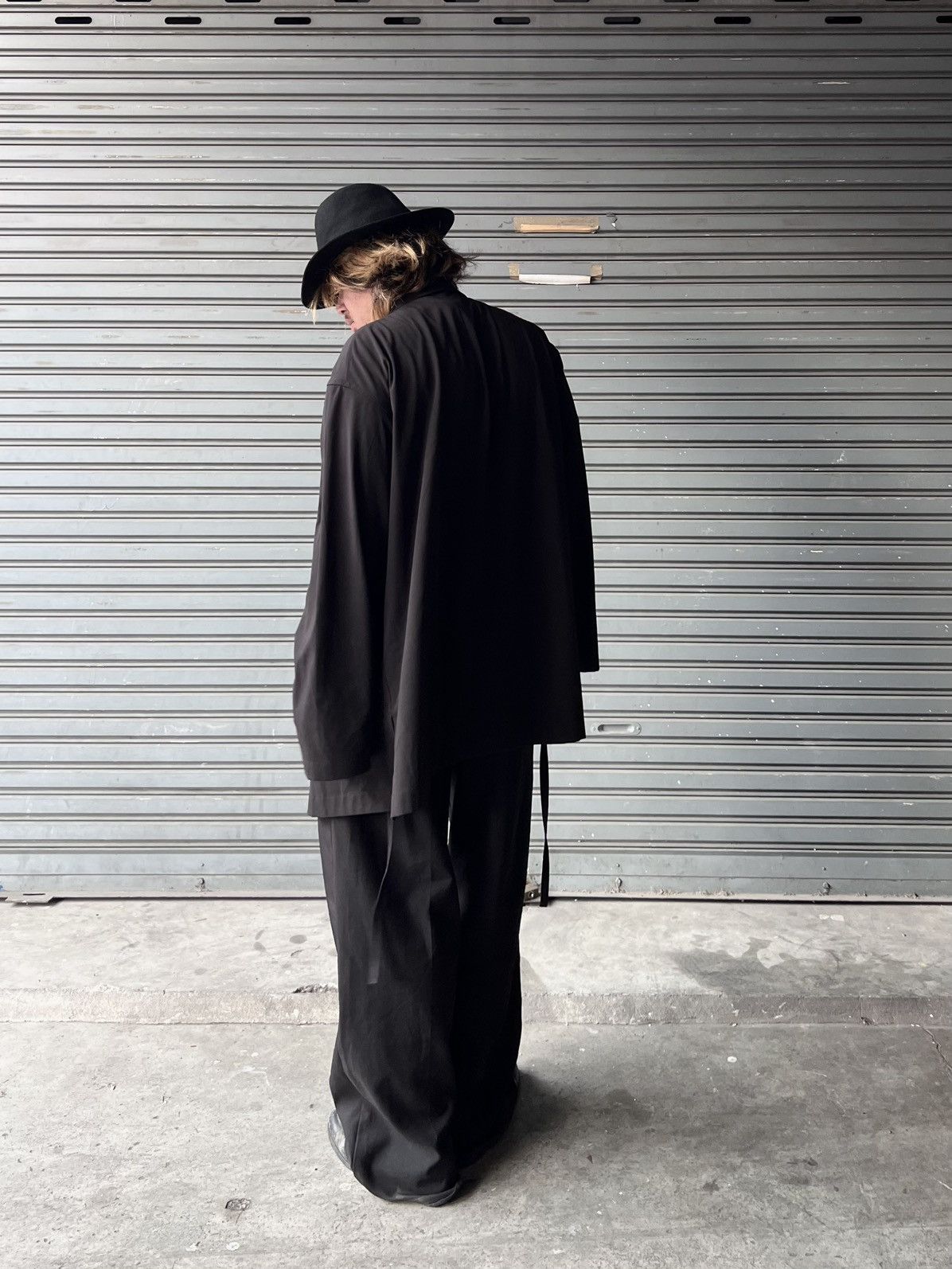 Yohji Yamamoto Rare S’YTE Yohji Yamamoto Haori Overcoat Size US L / EU 52-54 / 3 - 5 Thumbnail