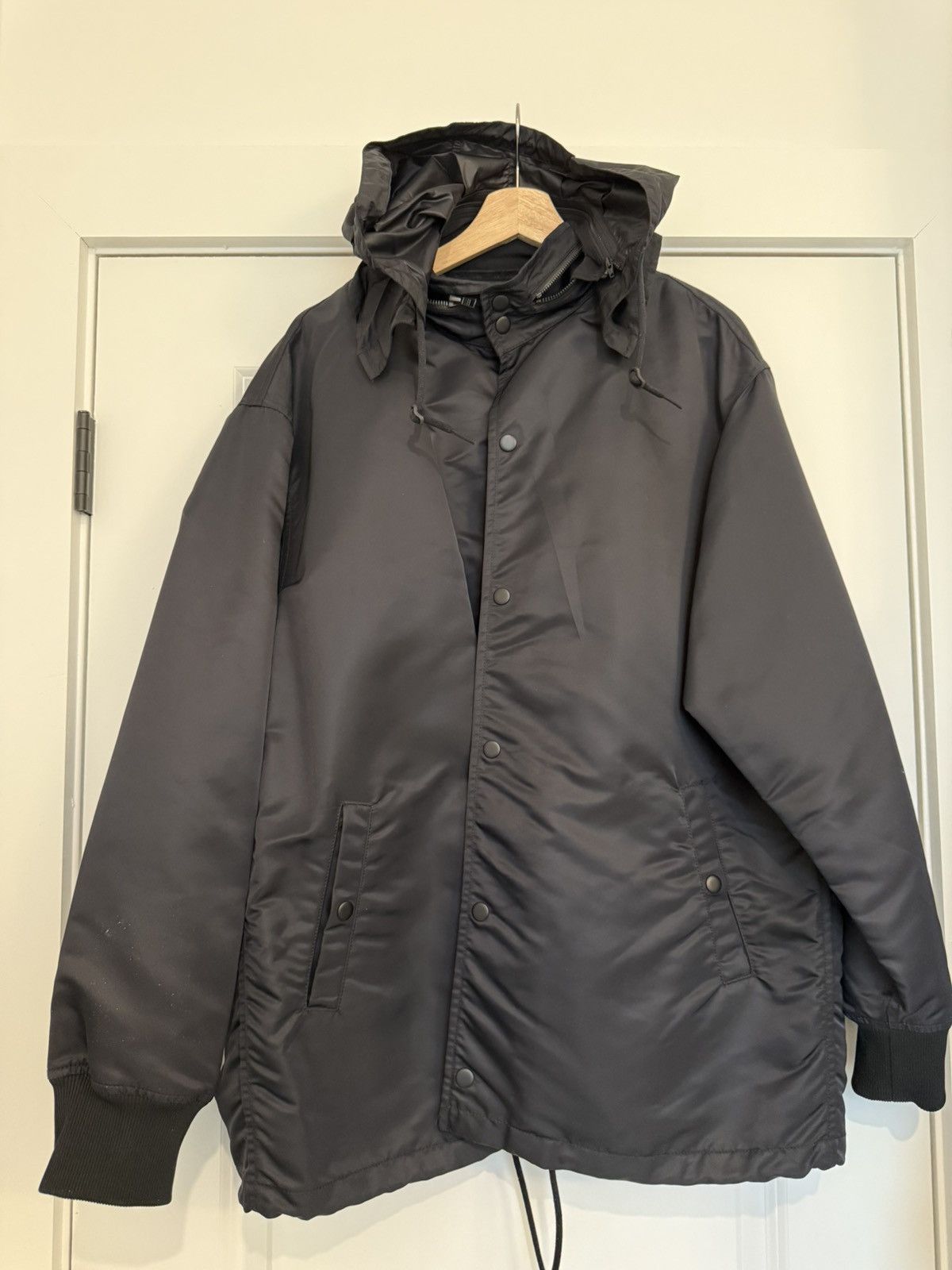 Y-3 Concealed Hooded Coach Jacket Size US L / EU 52-54 / 3 - 16 Thumbnail