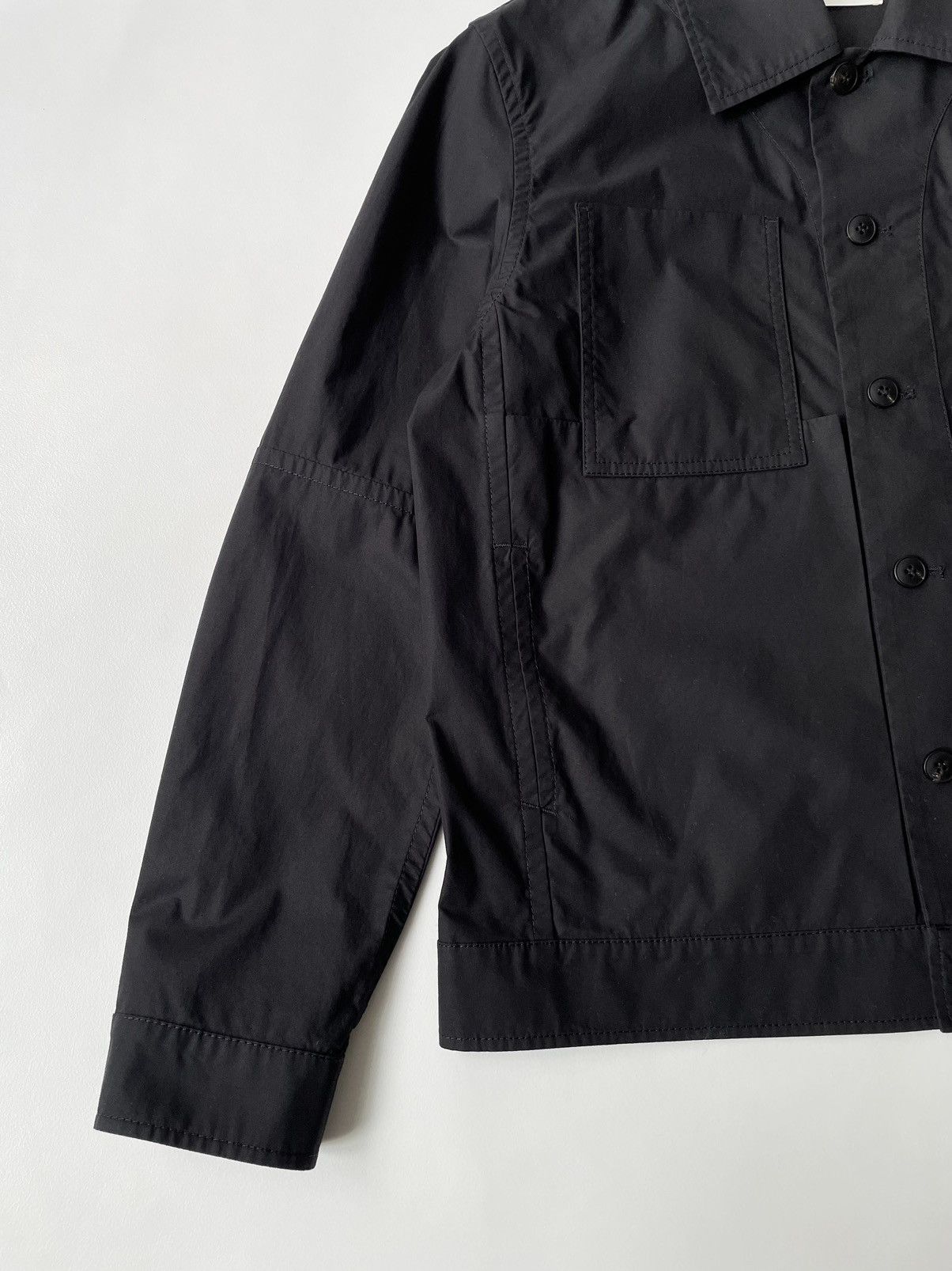 Craig Green Black Cotton Boxy Work Jacket Size US L / EU 52-54 / 3 - 6 Thumbnail
