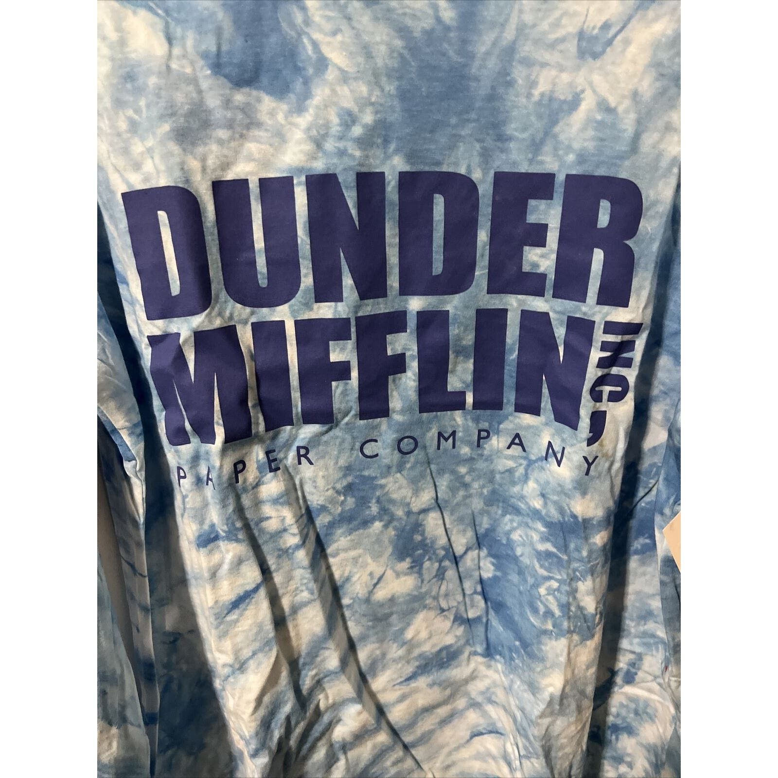 Other The office Dunder Mifflin Paper Long Sleeve Tie Dye T-Shirt Size XXL / US 16-18 / IT 52-54 - 3 Thumbnail