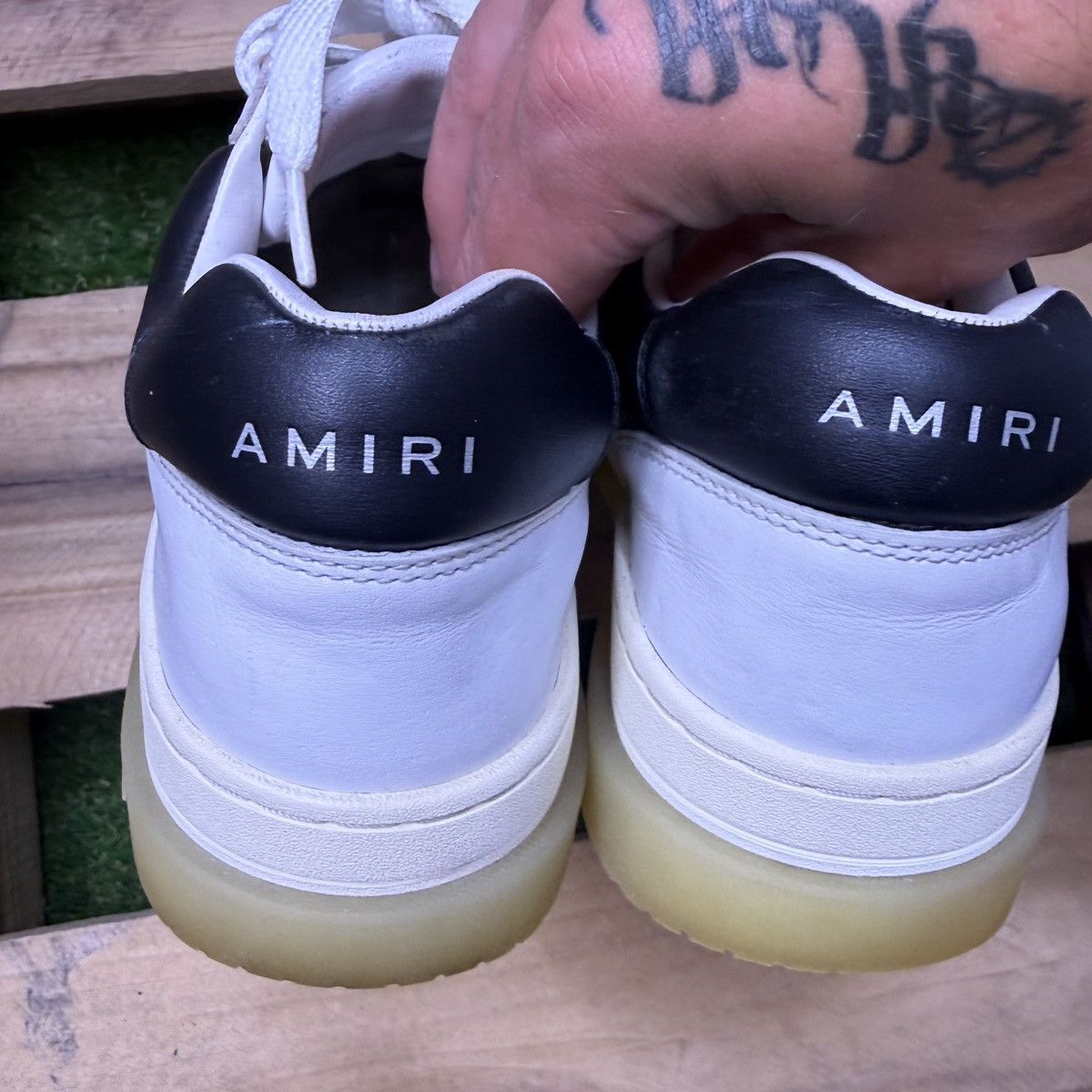 Amiri Amiri Stadium Sneakers Size US 11 / EU 44 - 4 Thumbnail