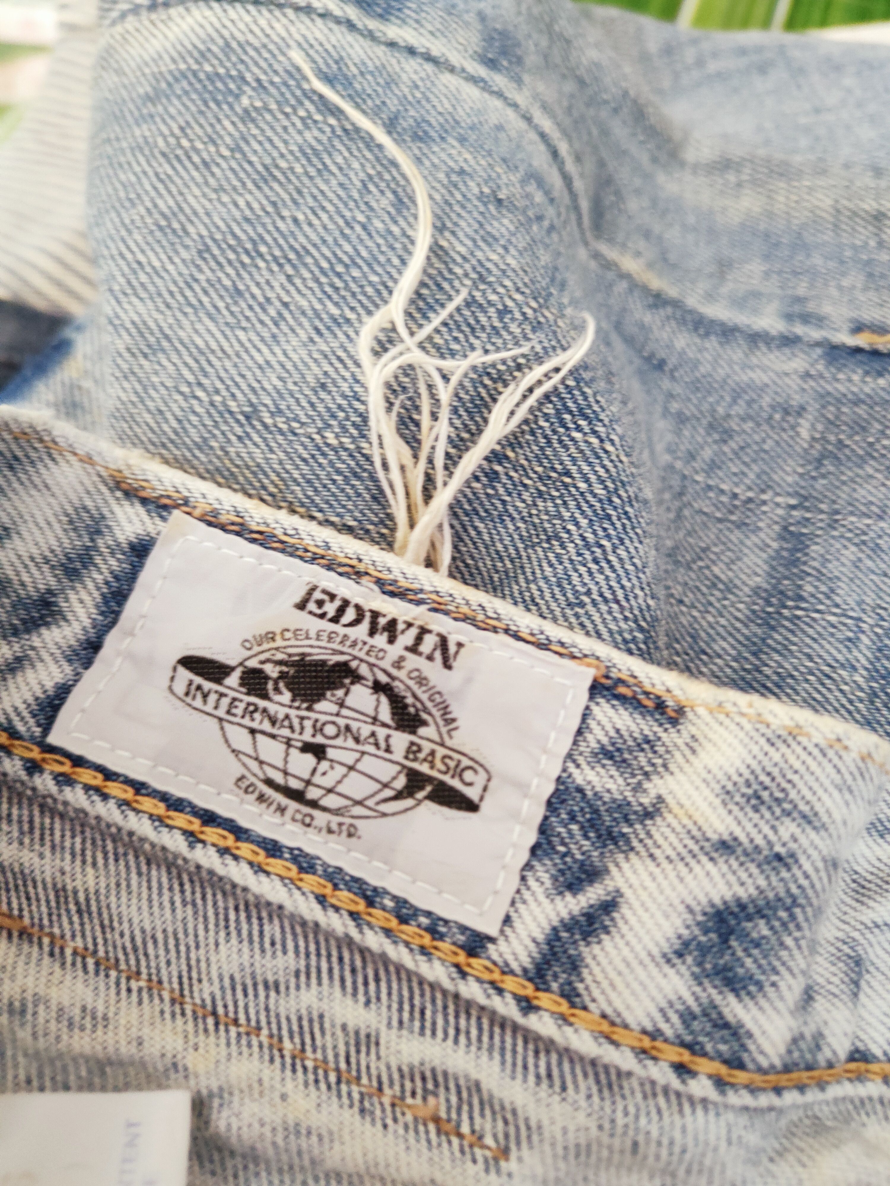 Edwin Edwin vintage Blue Distressed Ripped Jeans #W602 Size 30" / US 8 / IT 44 - 15 Thumbnail