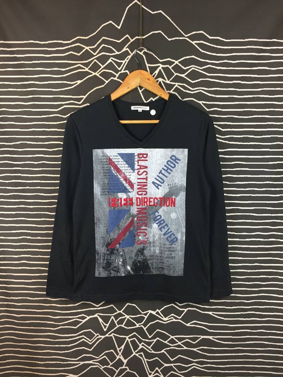 semanticdesign Semantic Design Blasting Music Union Jack Punk Aesthetic Tee Size US S / EU 44-46 / 1 - 2 Thumbnail
