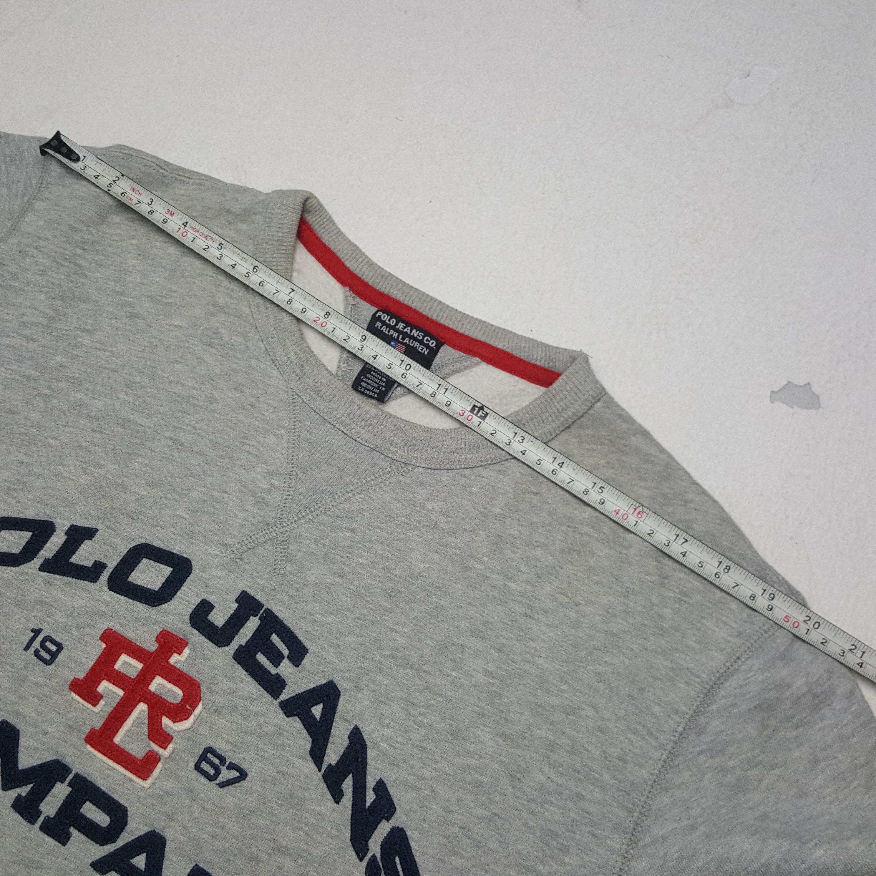 Polo Ralph Lauren × Vintage Vintage Polo Jean by Ralph Lauren Company Sweatshirt Size US XL / EU 56 / 4 - 6 Thumbnail