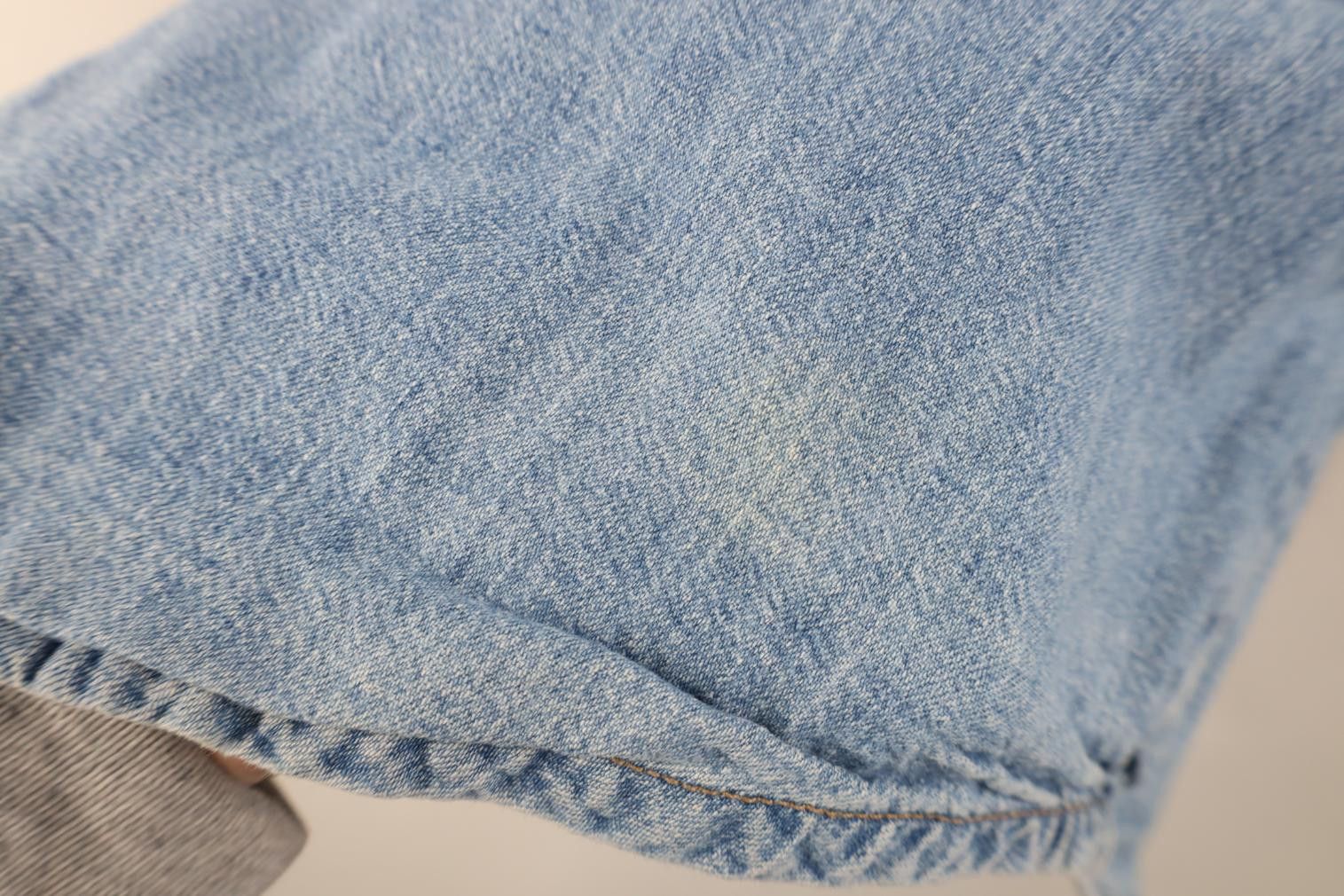 Vintage Vintage 90s Streetwear Collared Denim Jean Button Shirt Blue Size S / US 4 / IT 40 - 6 Thumbnail