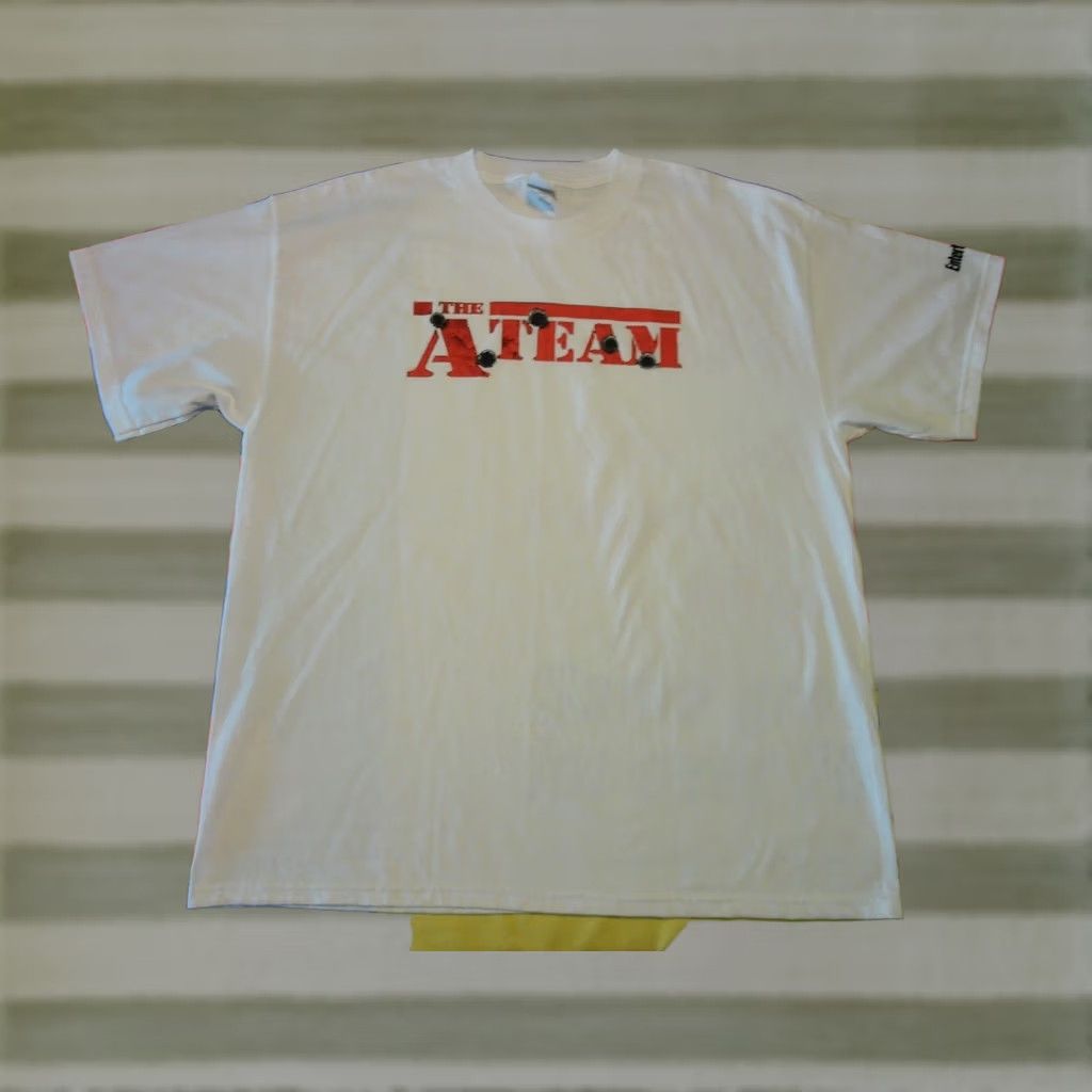 Logo 7 THE A TEAM Movie Promo VTG T Shirt Men's XL y2k Action ENTERTAINMENT MR T logo Size US XL / EU 56 / 4 - 1 Thumbnail