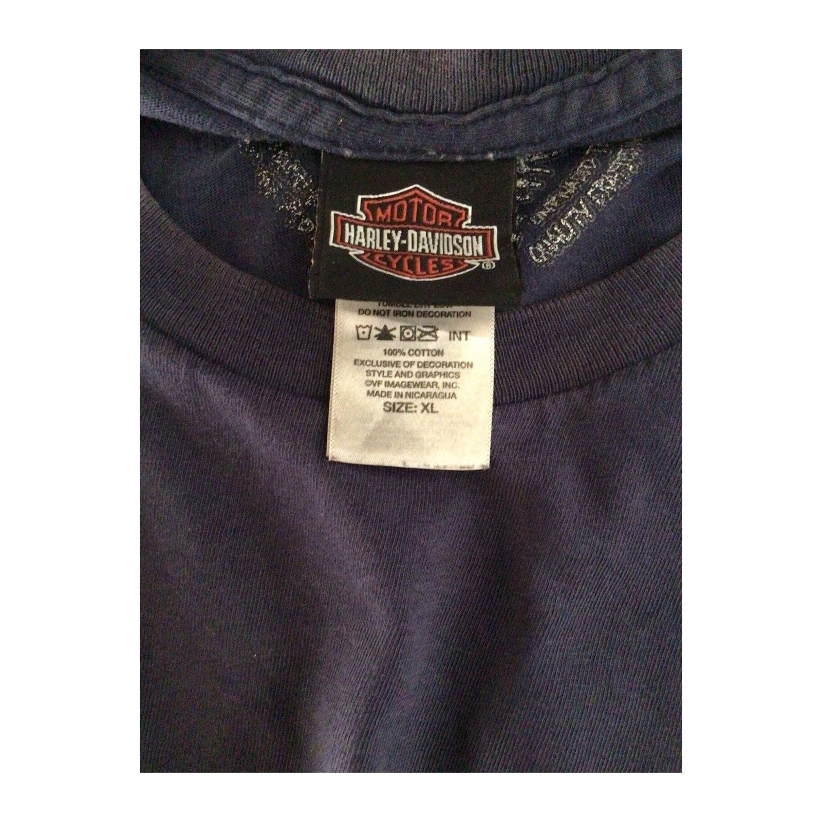Vintage Rare Harley Davidson Pug Biker Shirt XL Size US XL / EU 56 / 4 - 4 Thumbnail