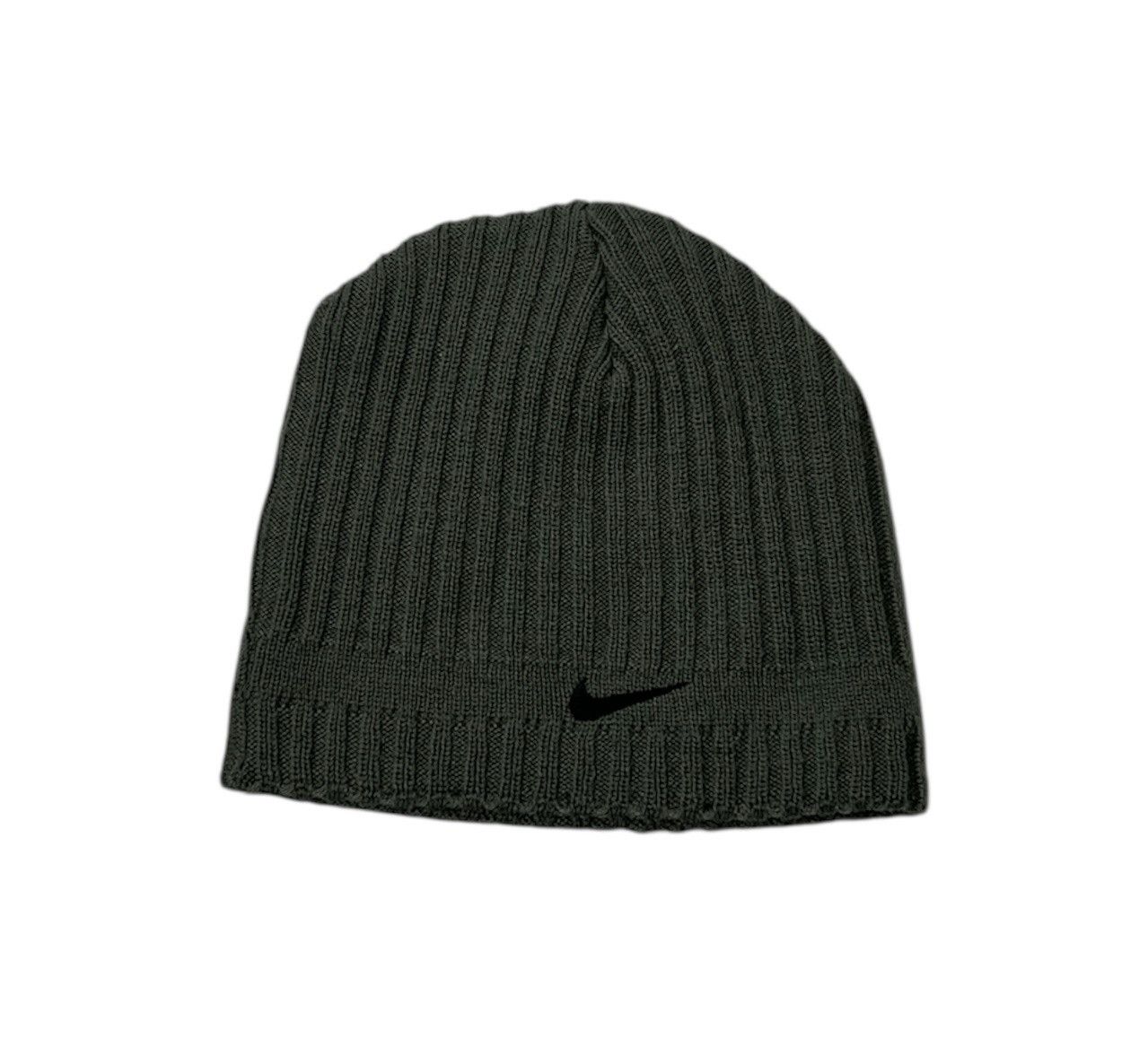 Nike Vintage Nike y2k knit beanie hat retro swoosh double sided Size ONE SIZE - 2 Thumbnail