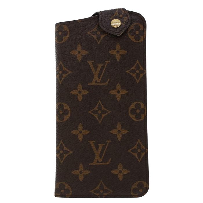 Louis Vuitton Couverture Agenda de Bureau Brown Canvas Wallet (Pre-Owned)