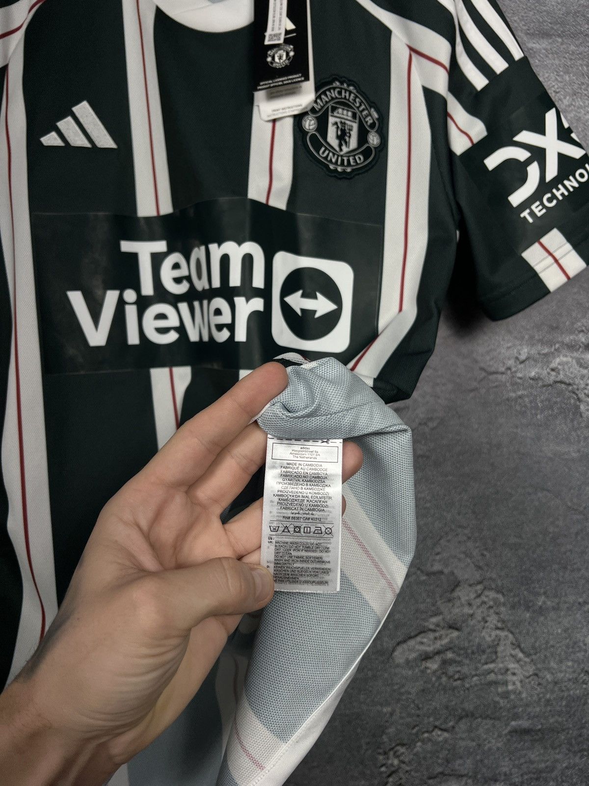 Adidas New Adidas #18 Casemiro Manchester United2023/24 Away Jersey Size US S / EU 44-46 / 1 - 15 Thumbnail